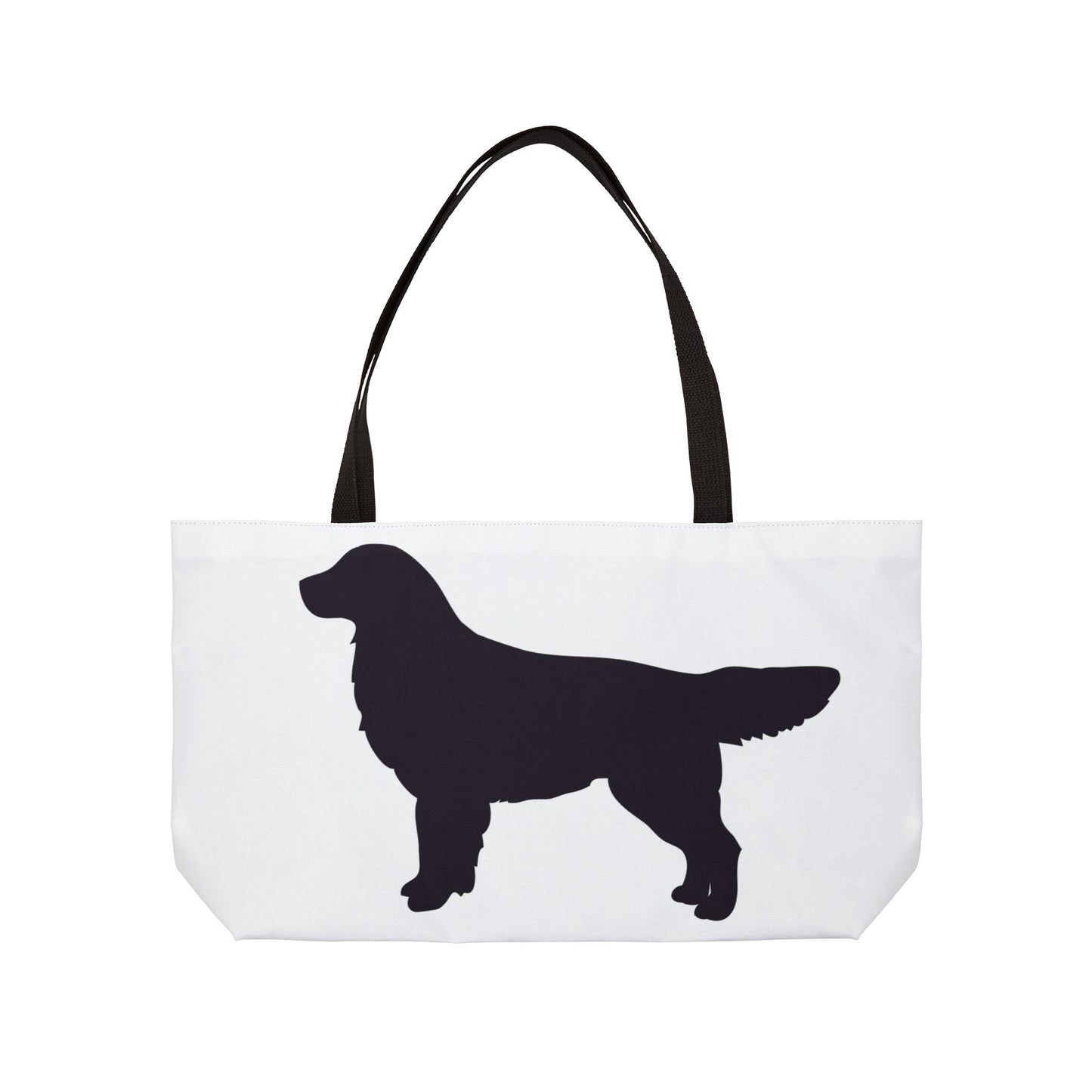 Golden Silhouette Weekender Tote Bag
