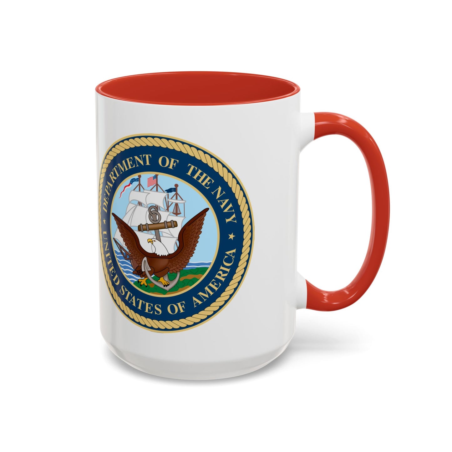 US Navy 2-Tone Coffee Mug