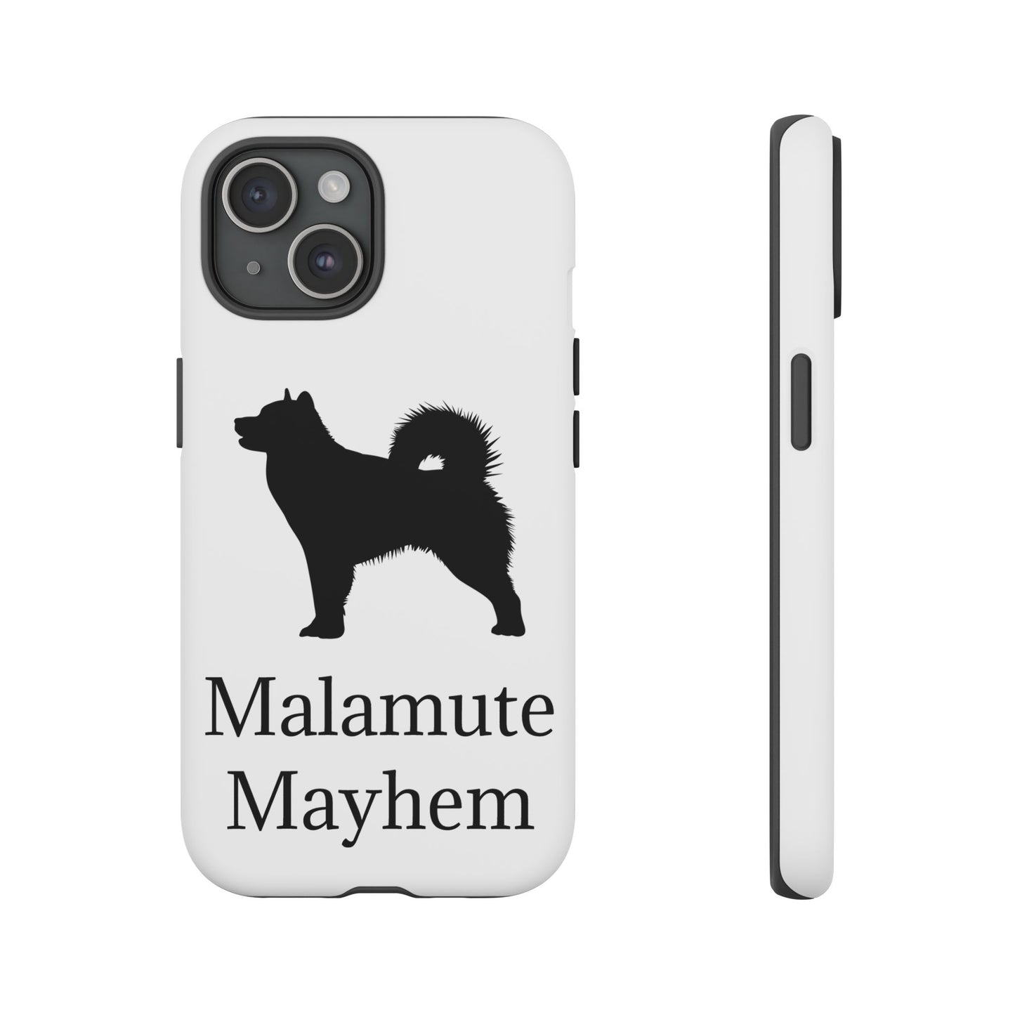 Malamute Mayhem iPhone Case