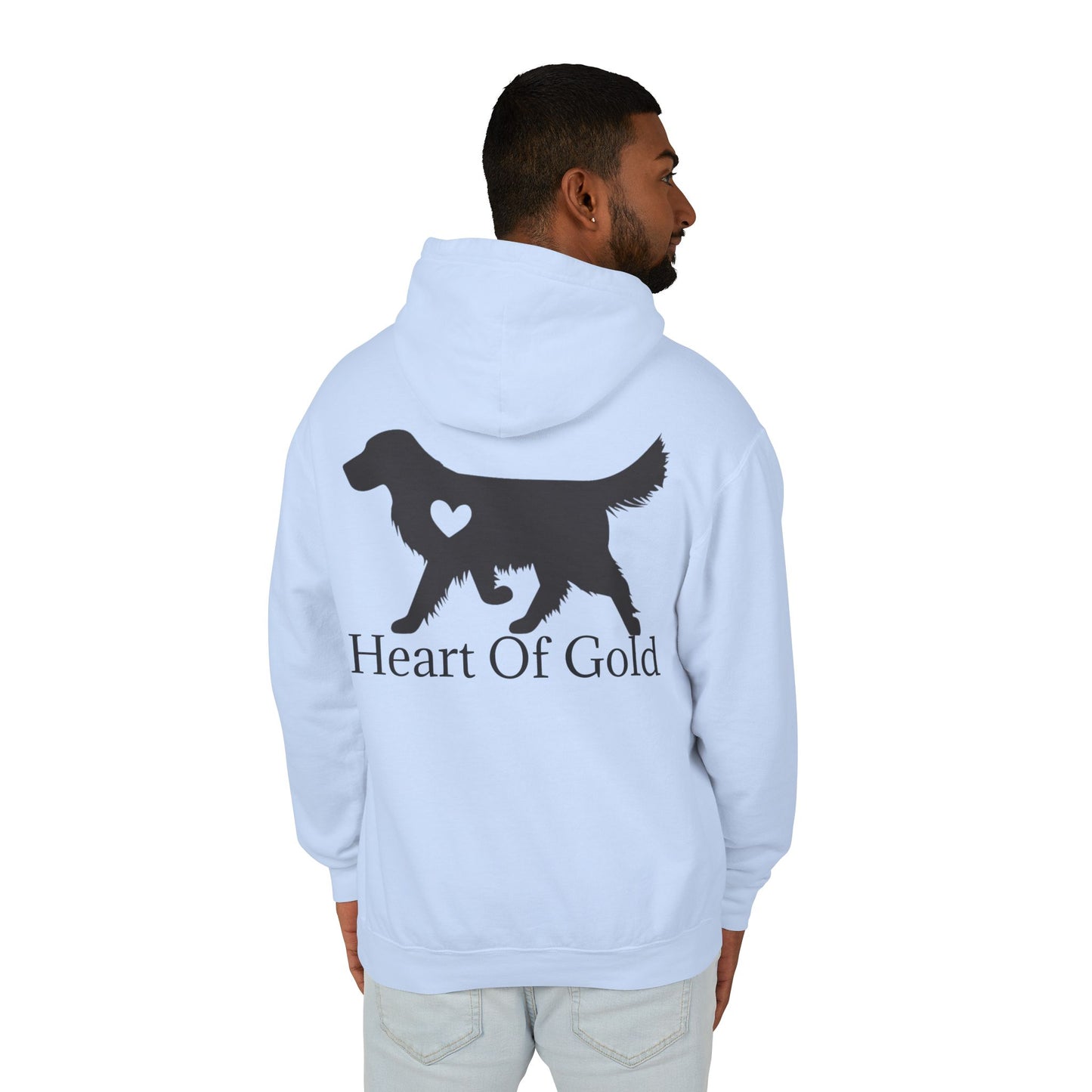 Heart Of Gold Unisex Lightweight Hoodie