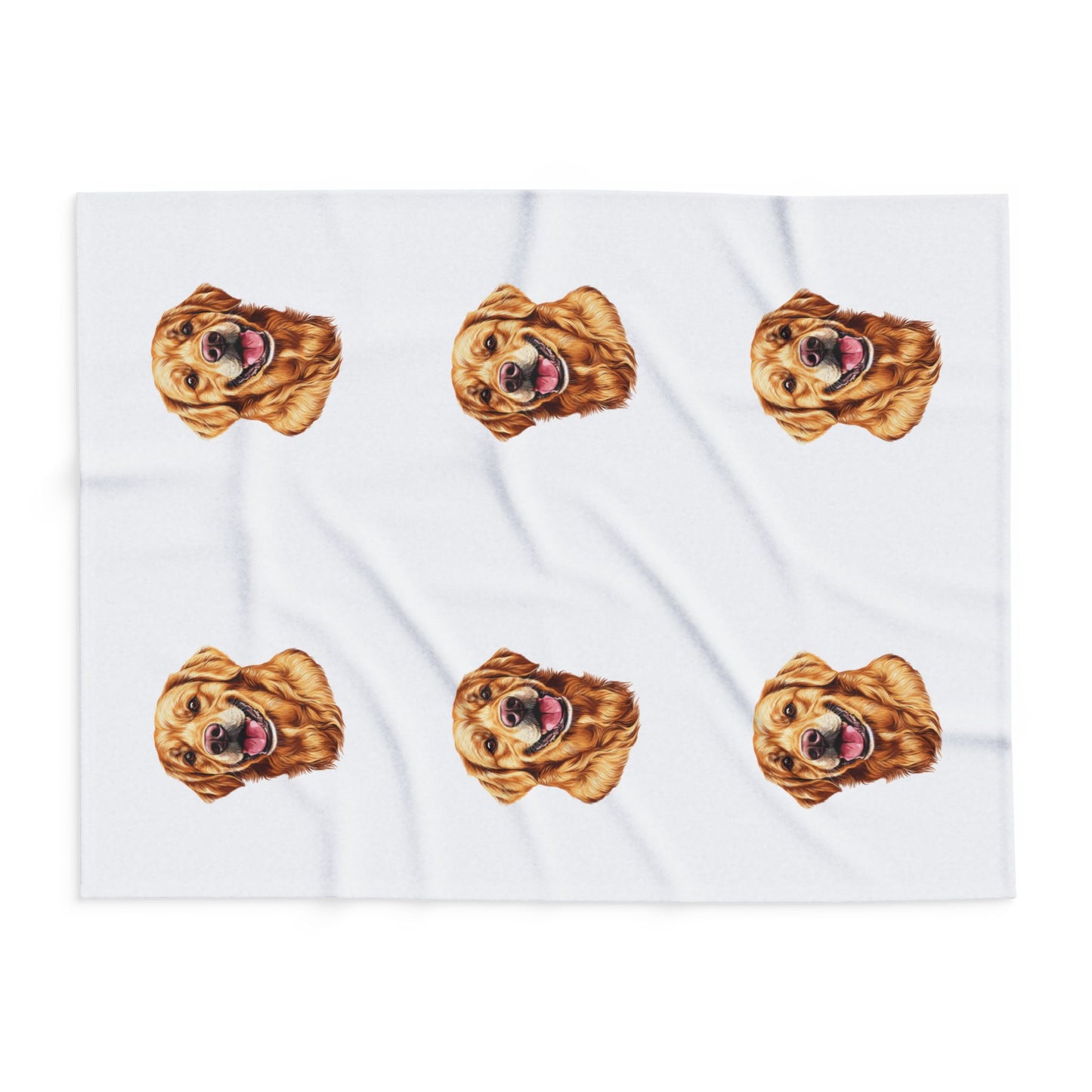 Golden Head Arctic Fleece Blanket
