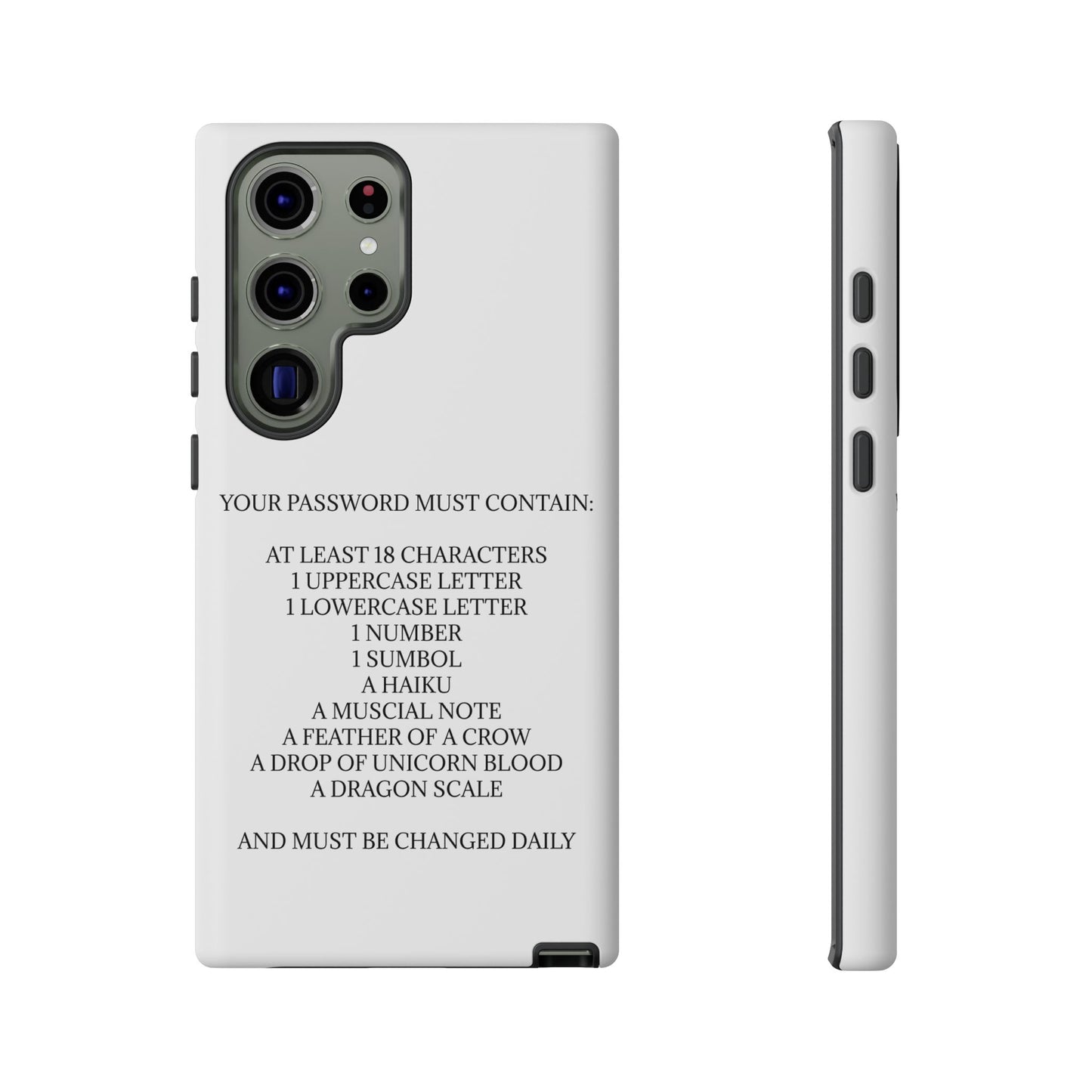 Password Samsung Case
