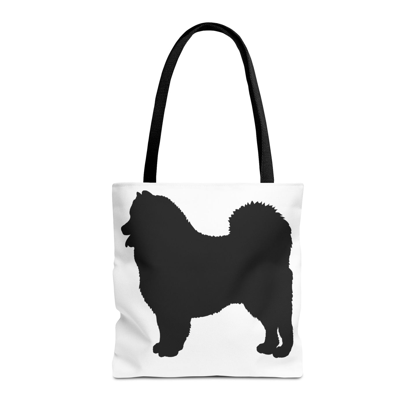 Samoyed Silhouette Tote Bag