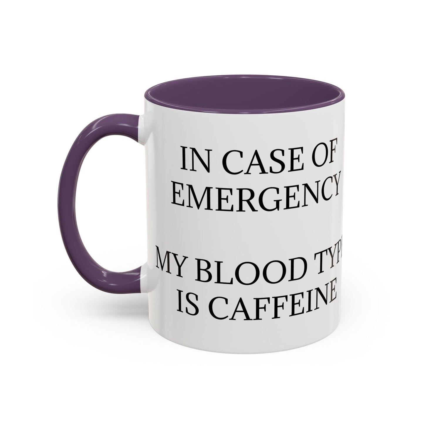 Blood Type 2-Tone Coffee Mug