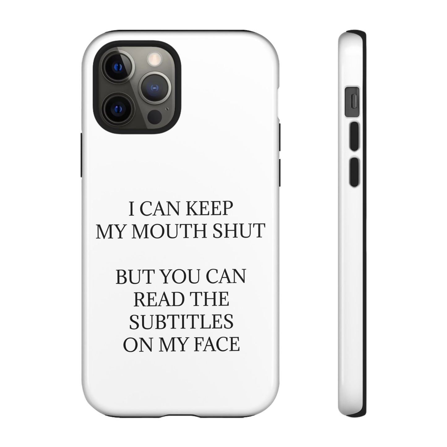 Subtitles iPhone Case