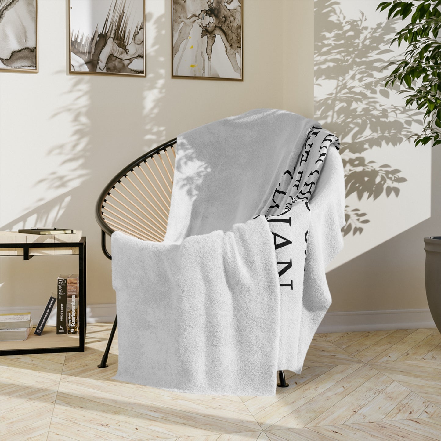Florinthians 6:12 Velveteen Microfiber Blanket