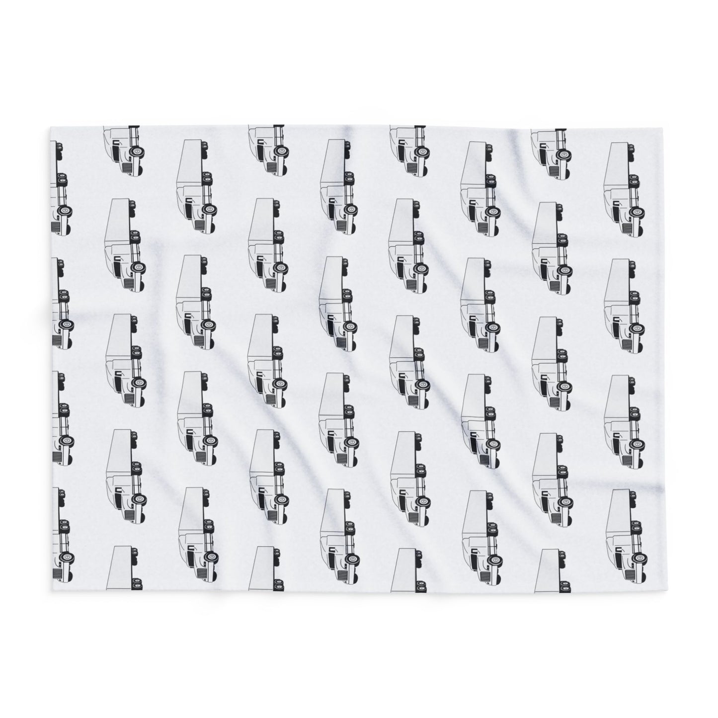 Semi Truck Arctic Fleece Blanket