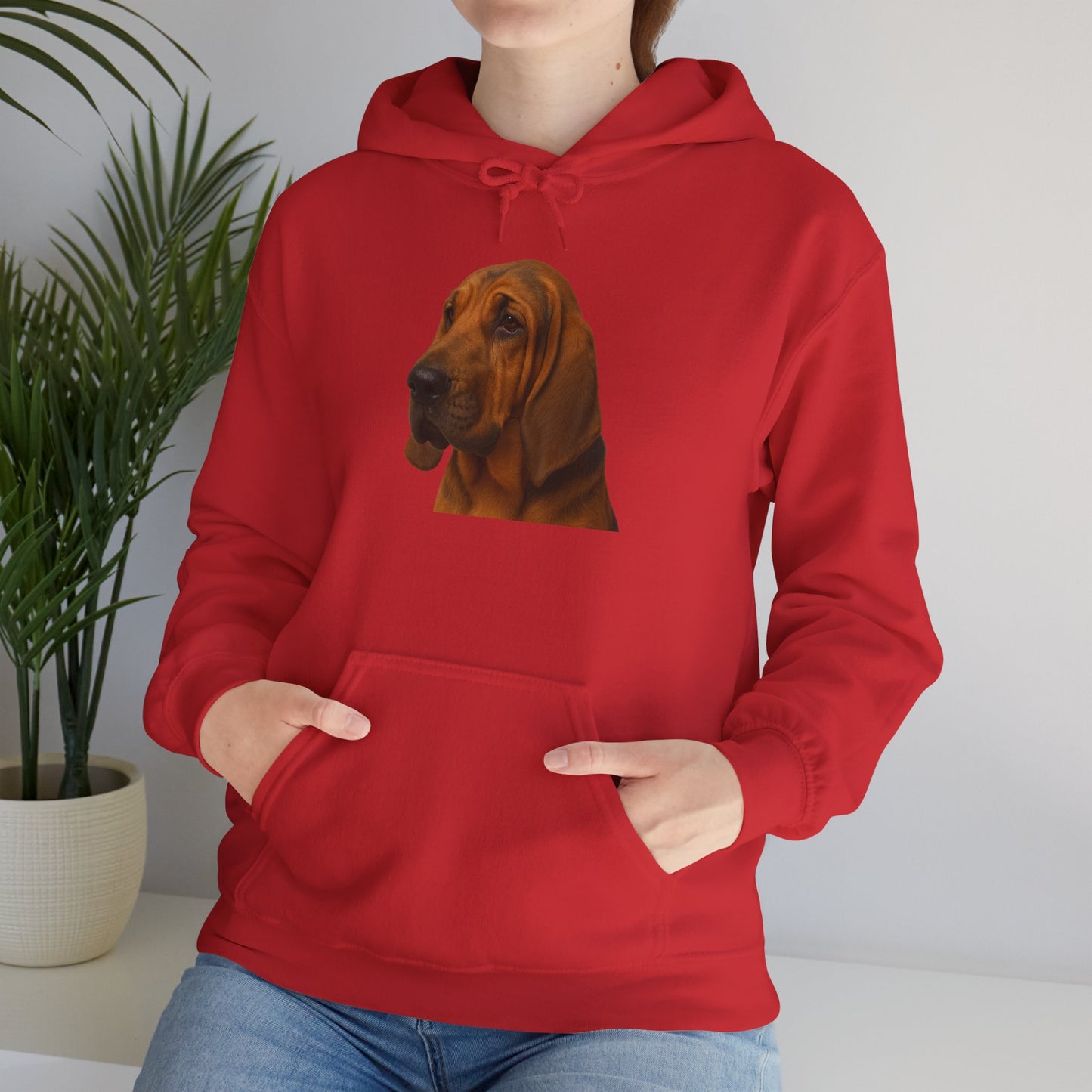 Bloodhound Head Unisex Hoodie
