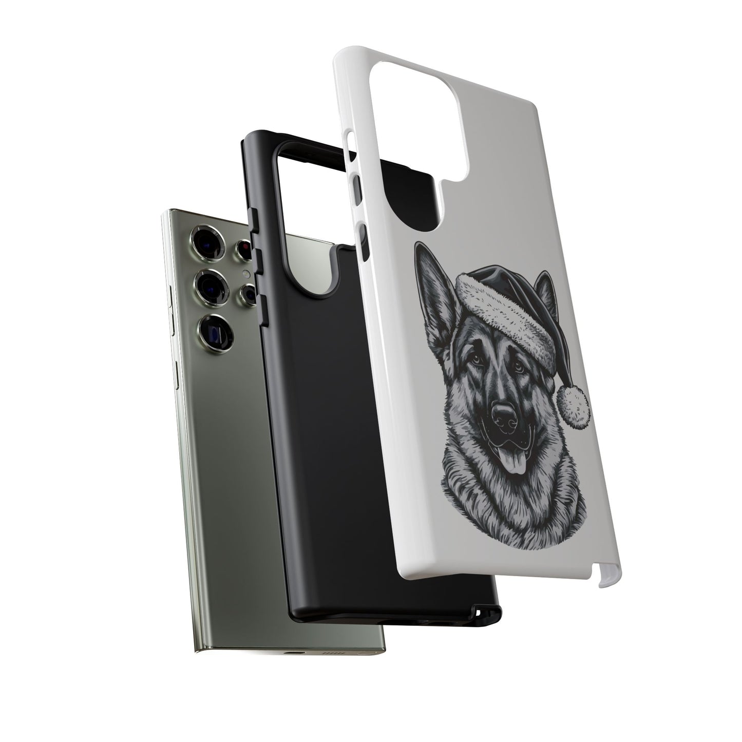 Santa Paws German Shepherd Samsung Case