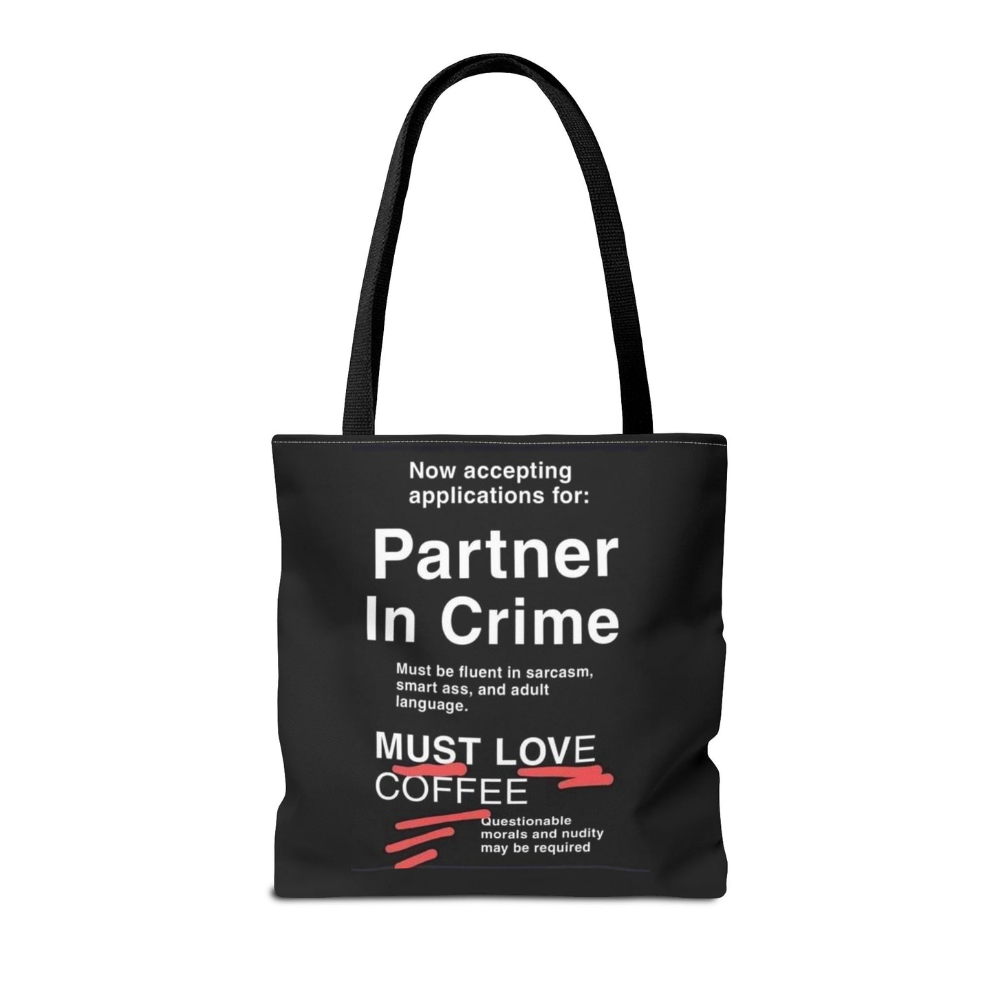 Partner In Crime Tote Bag