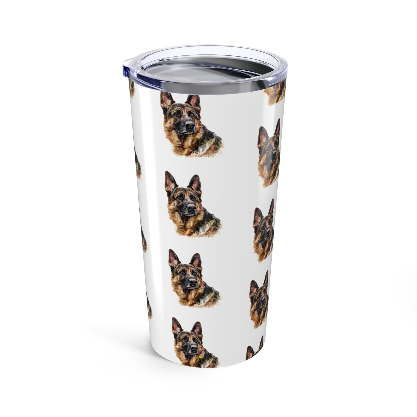 German Shepherd Head Tumbler