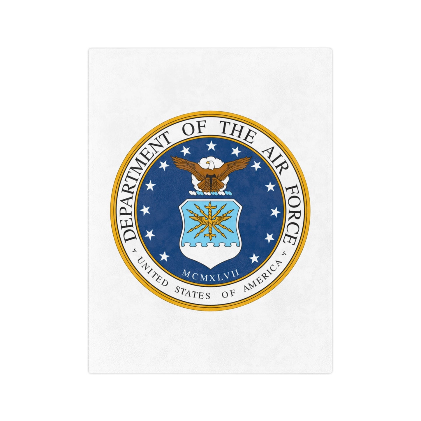US Air Force Velveteen Microfiber Blanket