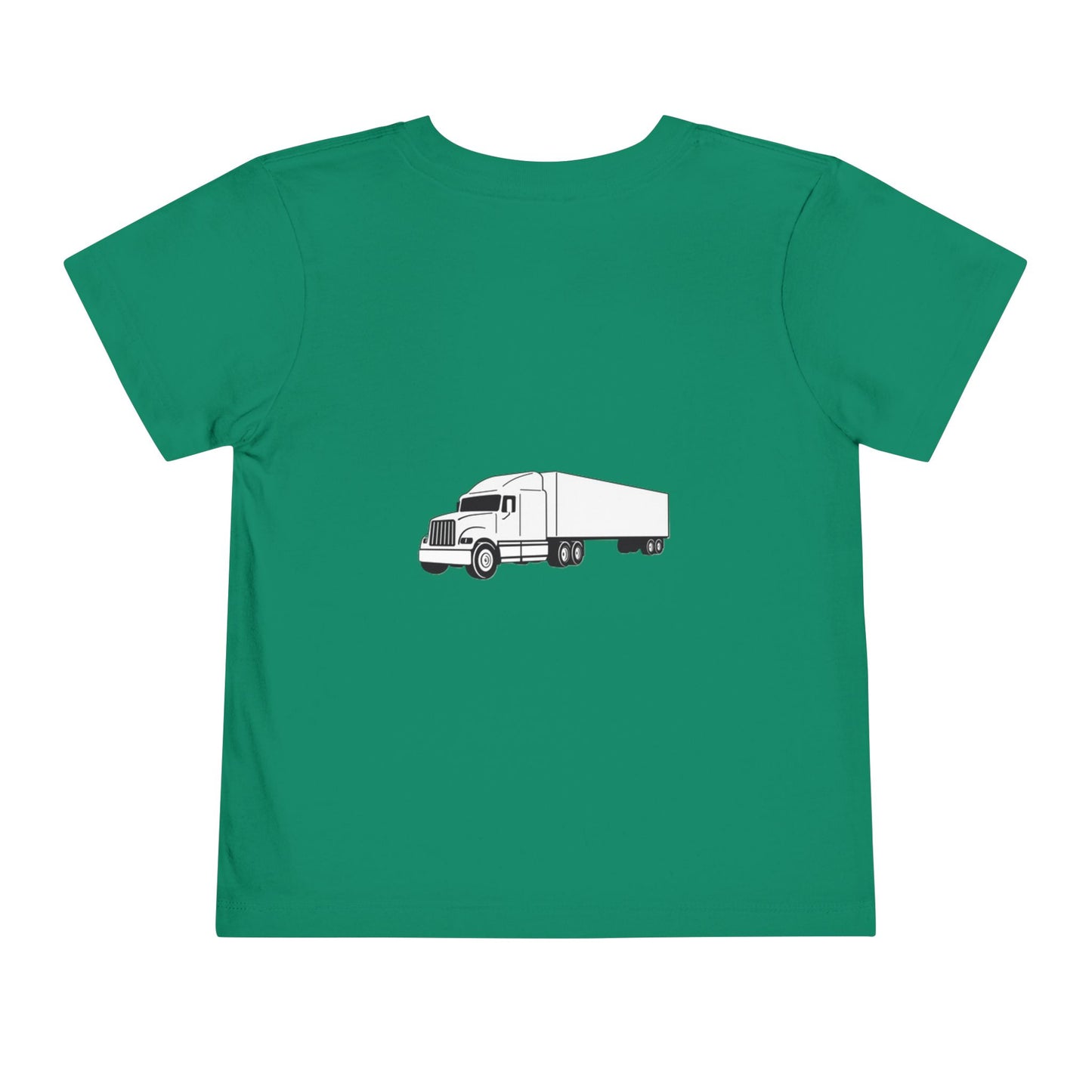 Semi Truck Toddler Unisex Short Sleeve Crewneck Tee