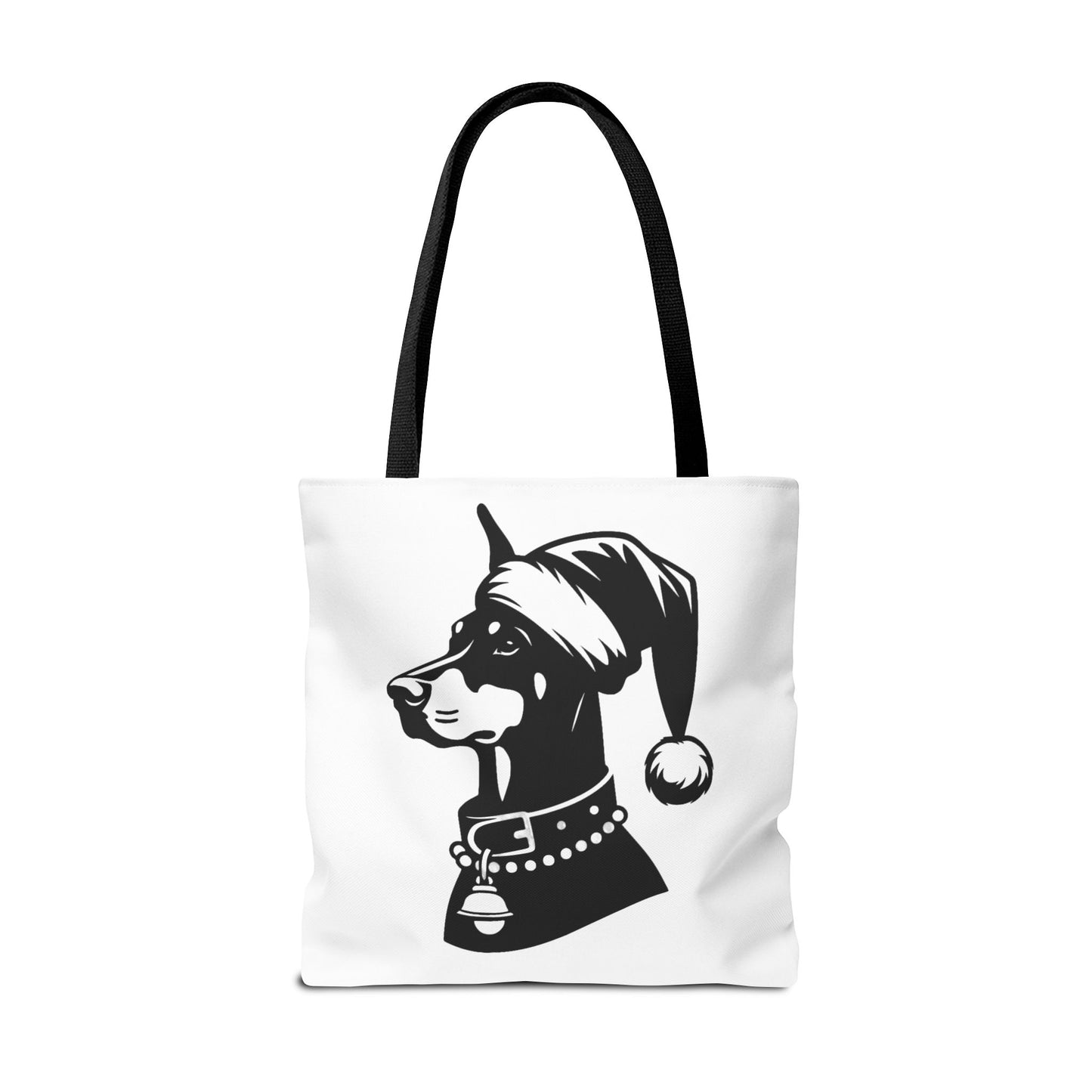 Santa Paws Doberman Tote Bag