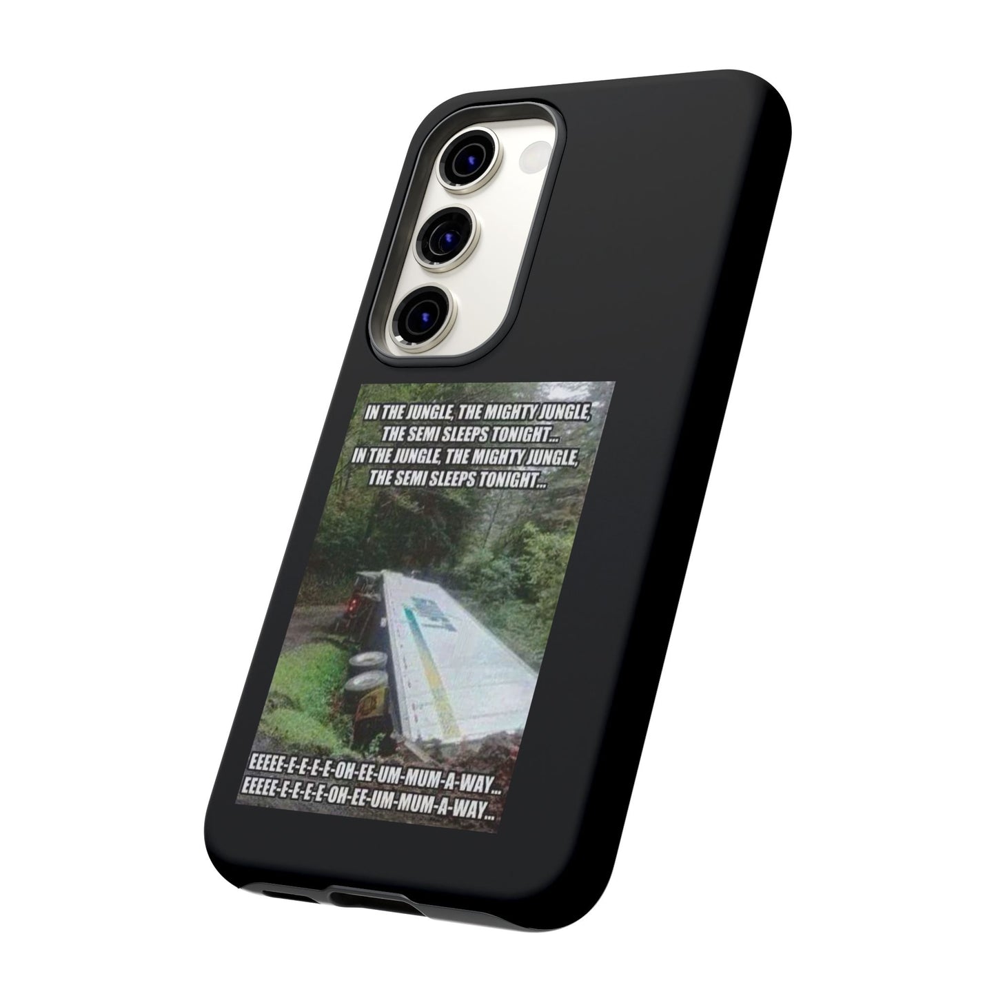 Semi Sleeps Samsung Case