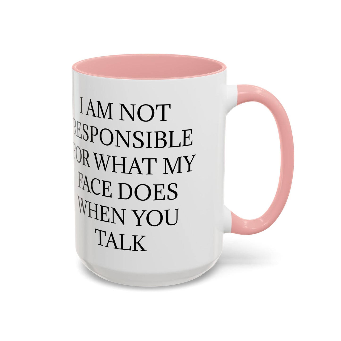When You Talk 2-Tone Coffee Mug
