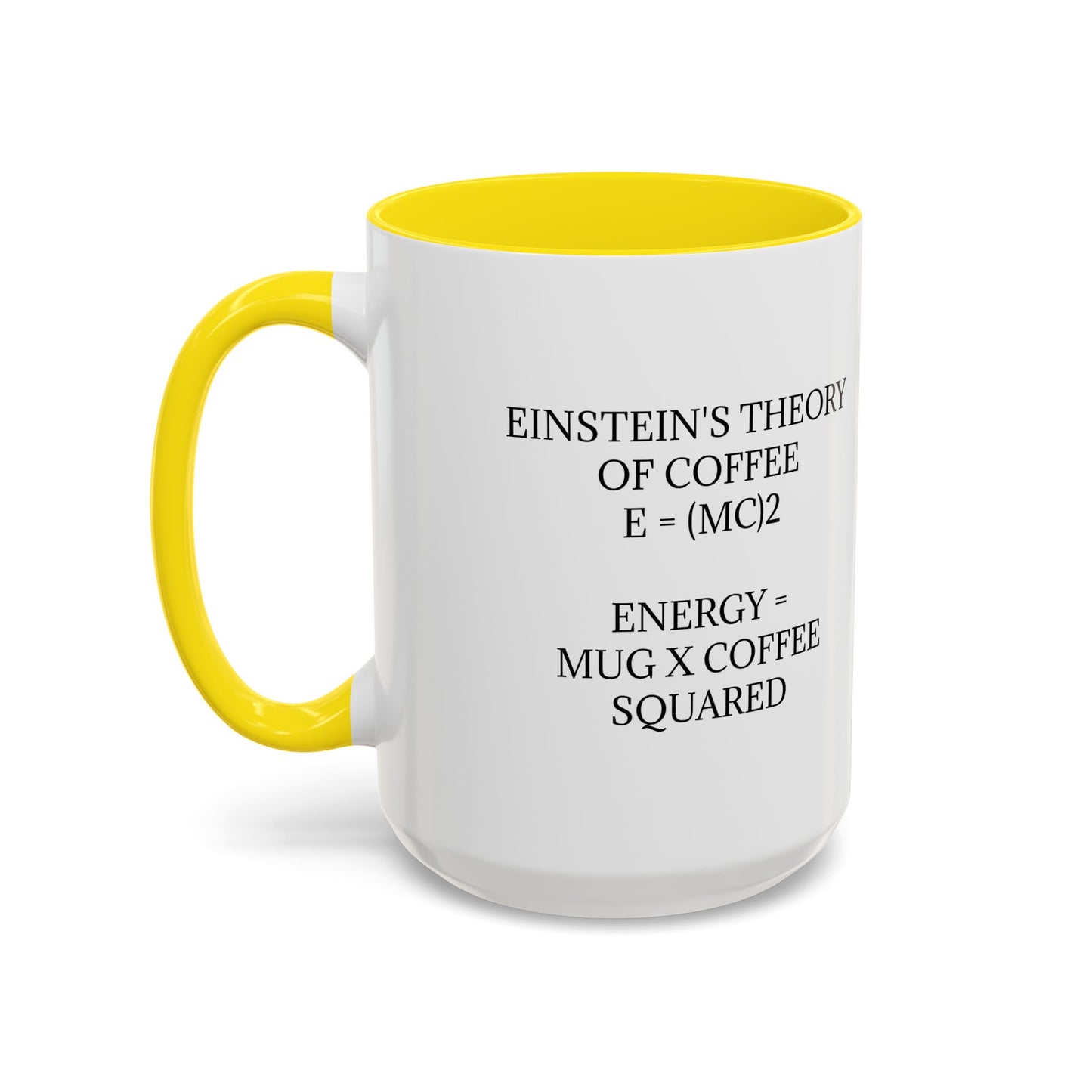 Einstein's Theory Of Coffee 2-Tone Coffee Mug
