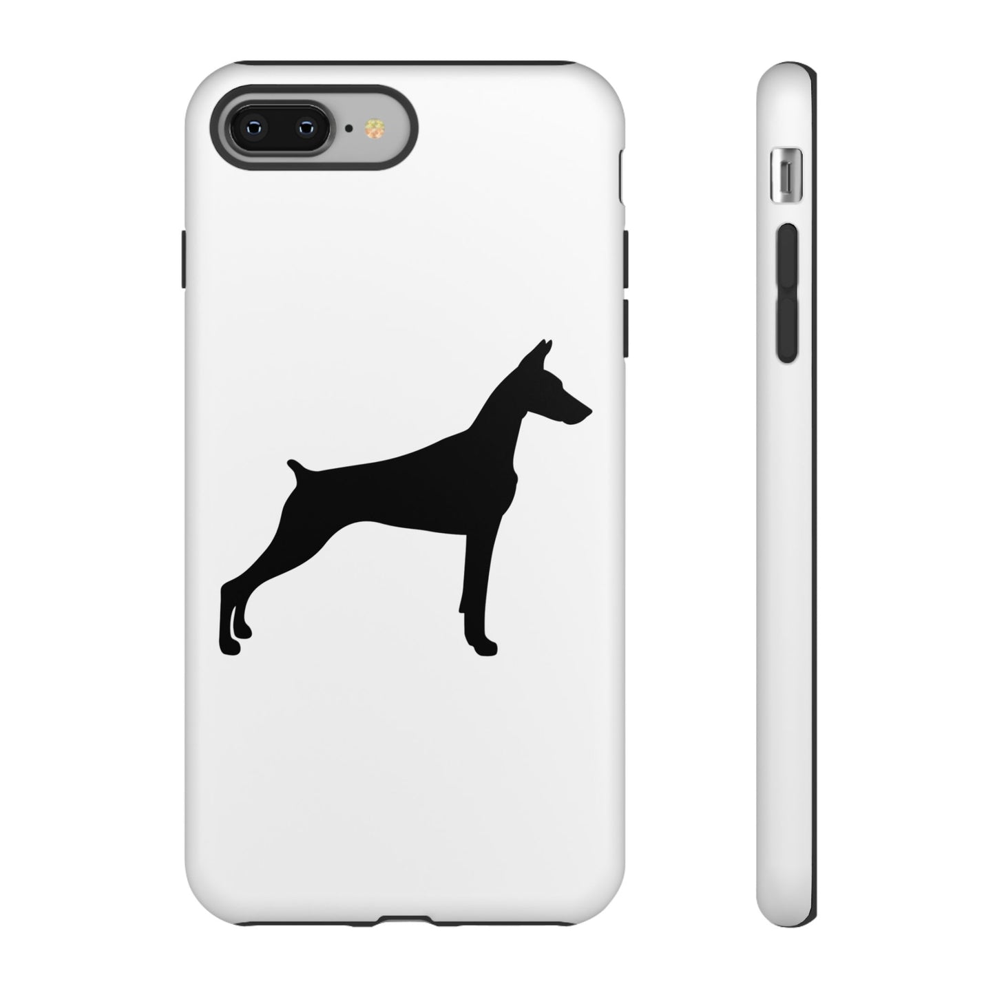Doberman Silhouette iPhone Case