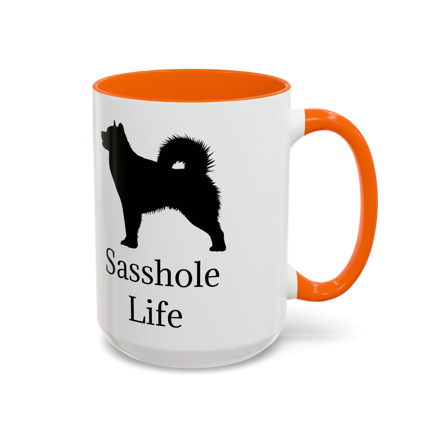 Sasshole Life 2-Tone Coffee Mug