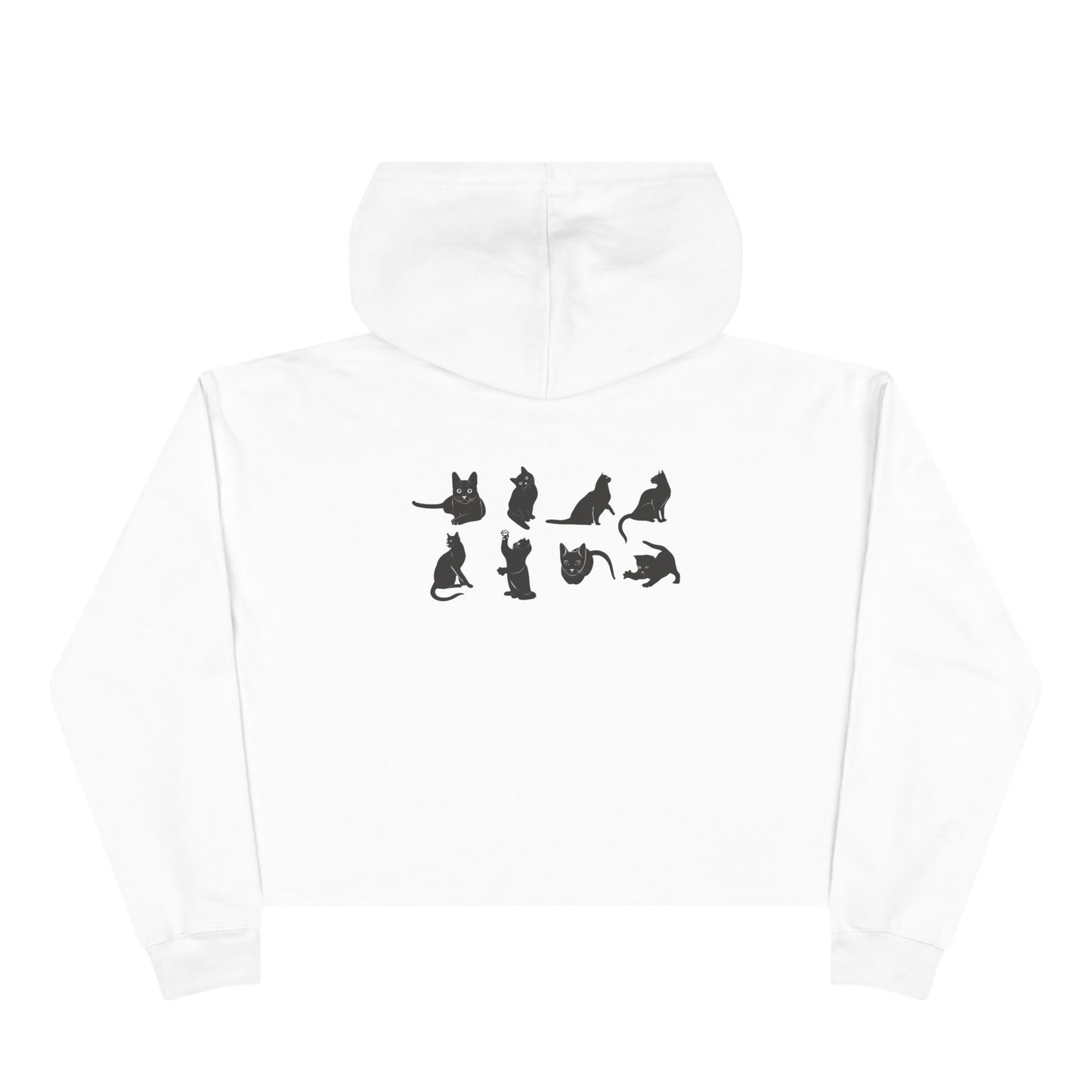Cats Women's Crop Hoodie