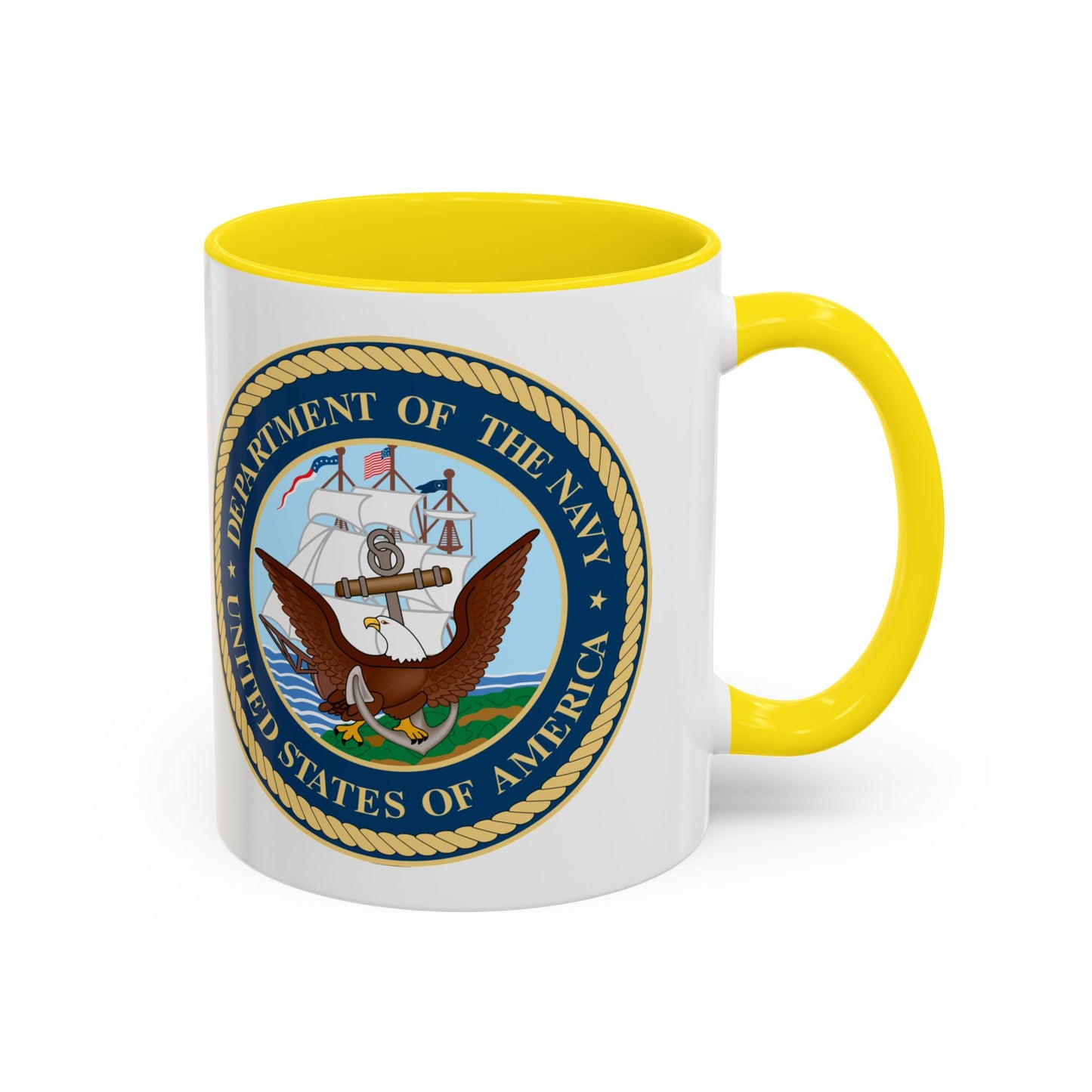 US Navy 2-Tone Coffee Mug