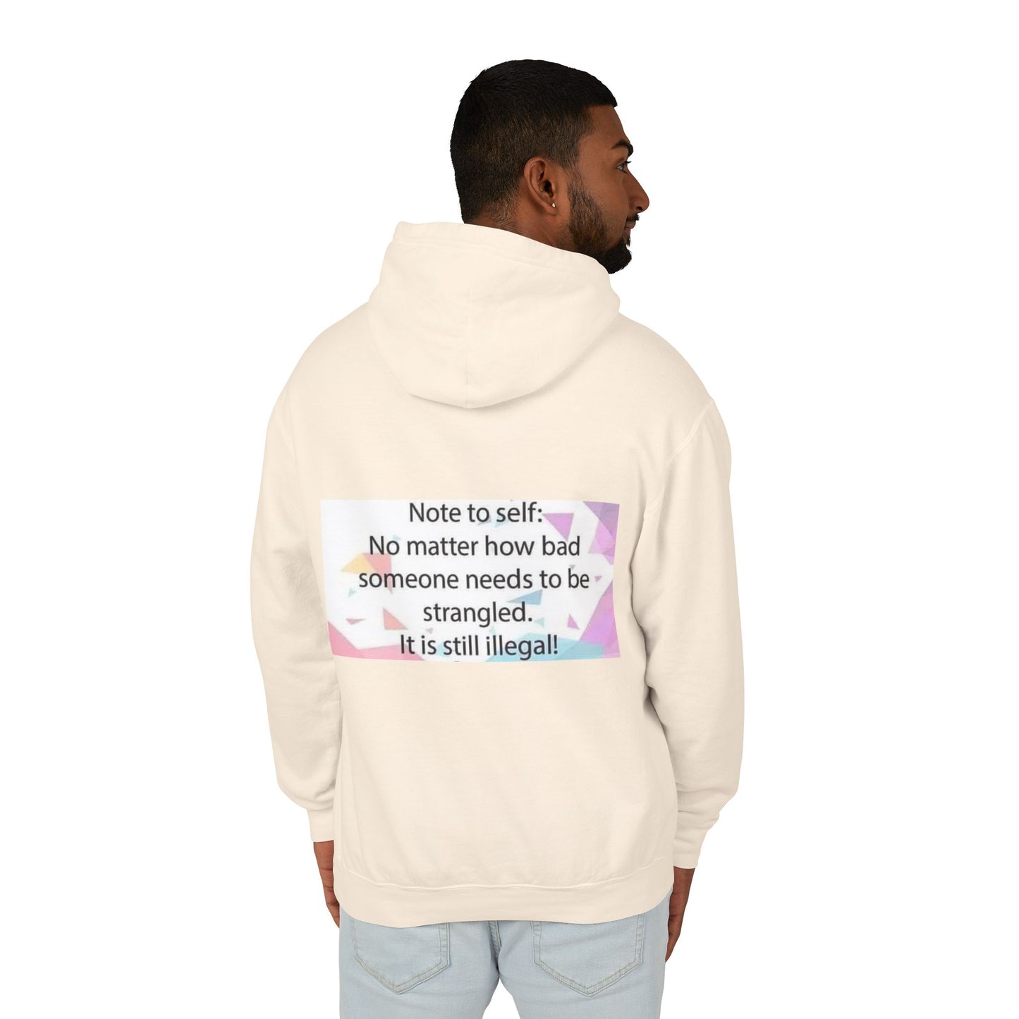 Note to Self Unisex Lightweight Hoodie