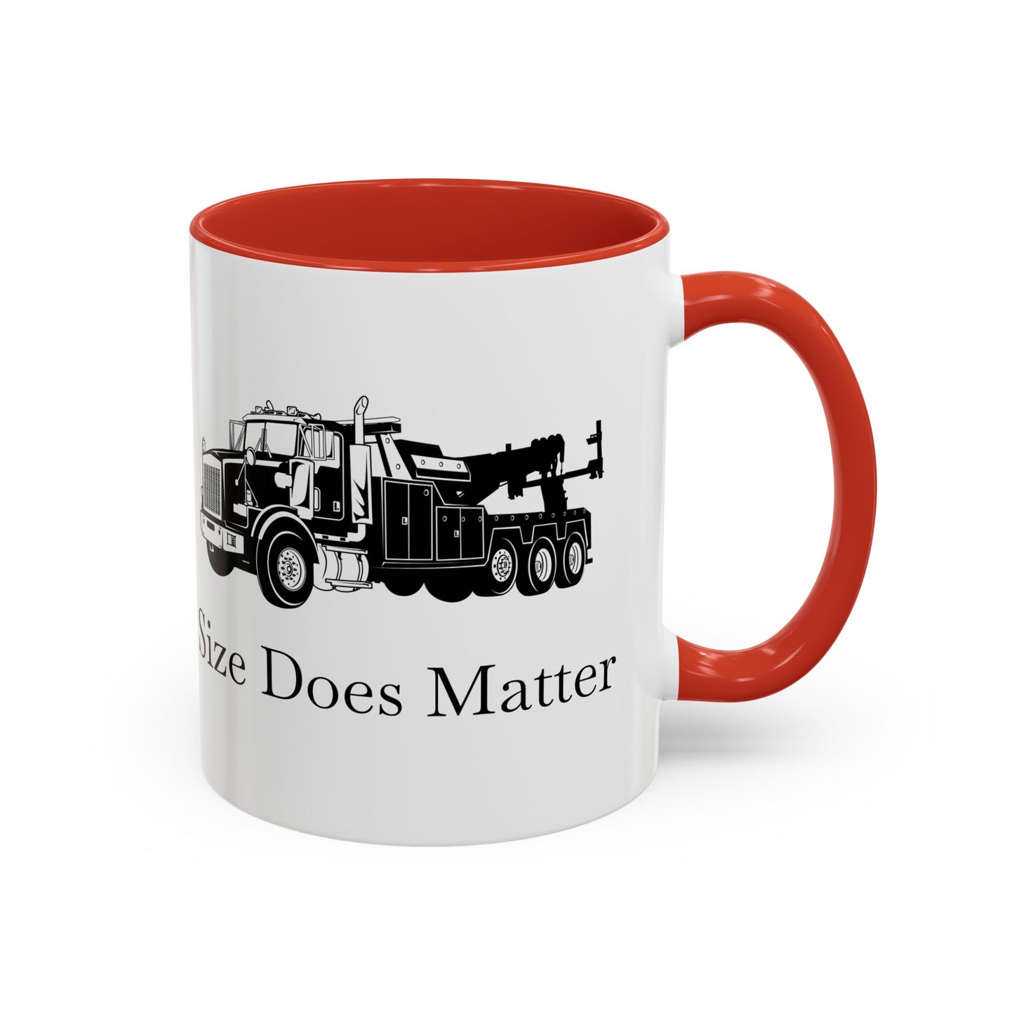 Size Does Matter 2-Tone Coffee Mug