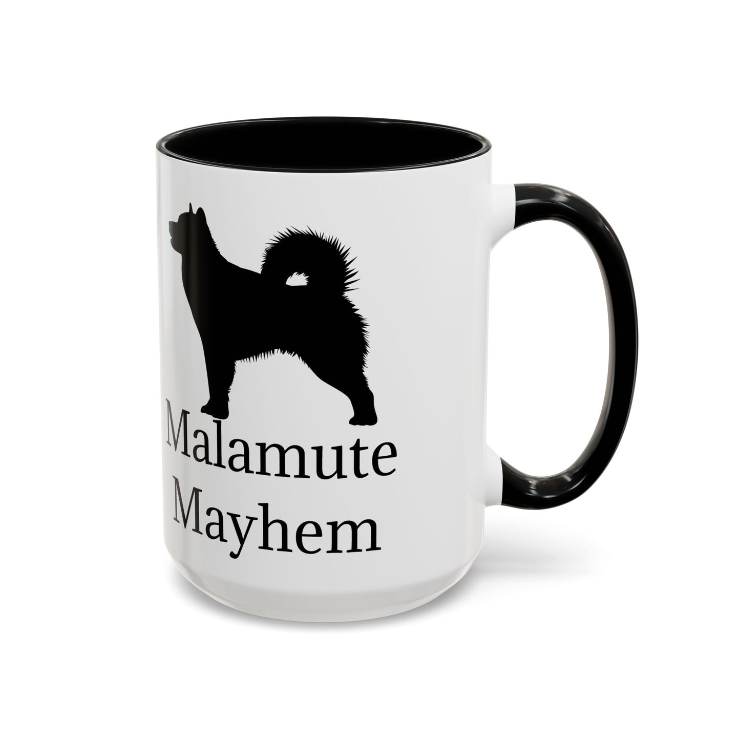 Malamute Mayhem 2-Tone Coffee Mug