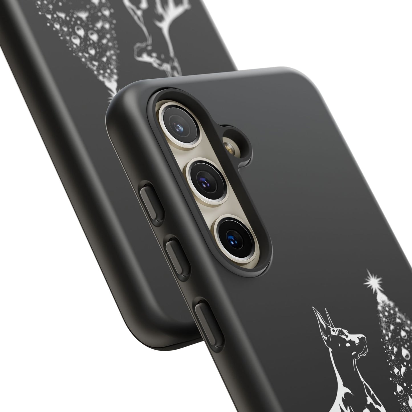 Doberman Christmas Tree Samsung Case