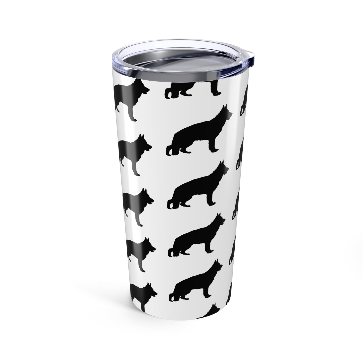 German Shepherd Silhouette Tumbler