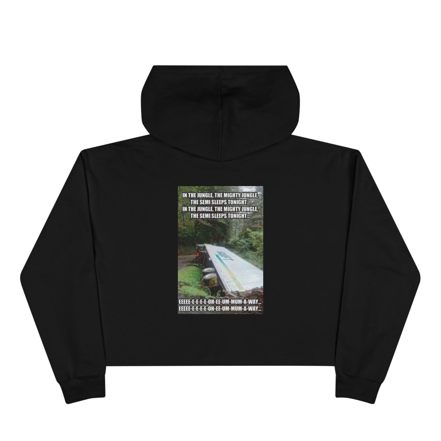 Semi Sleeps Women's Crop Hoodie