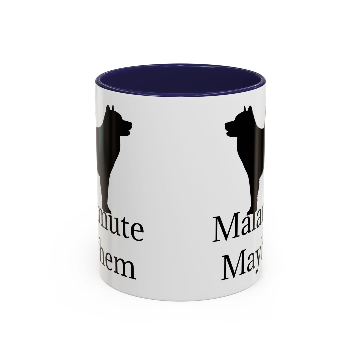 Malamute Mayhem 2-Tone Coffee Mug