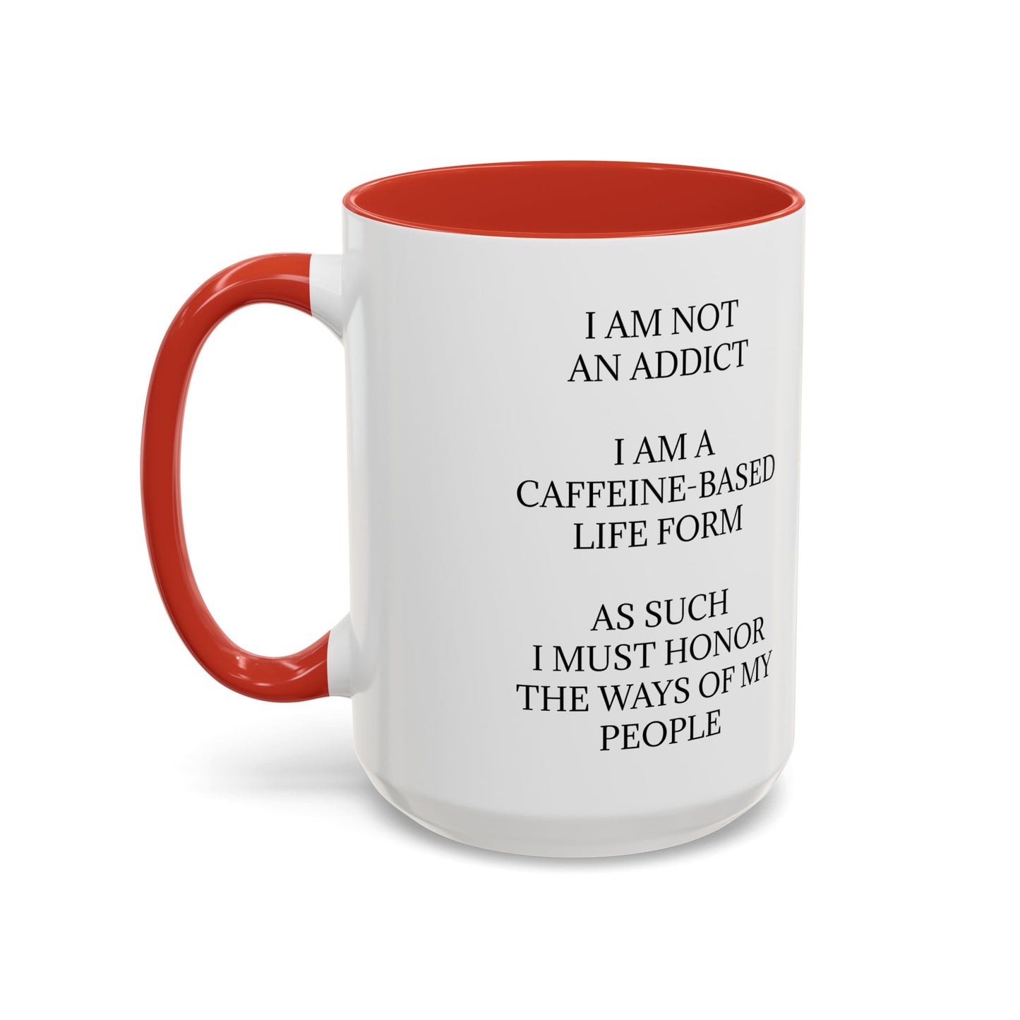 Not An Addict 2-Tone Coffee Mug