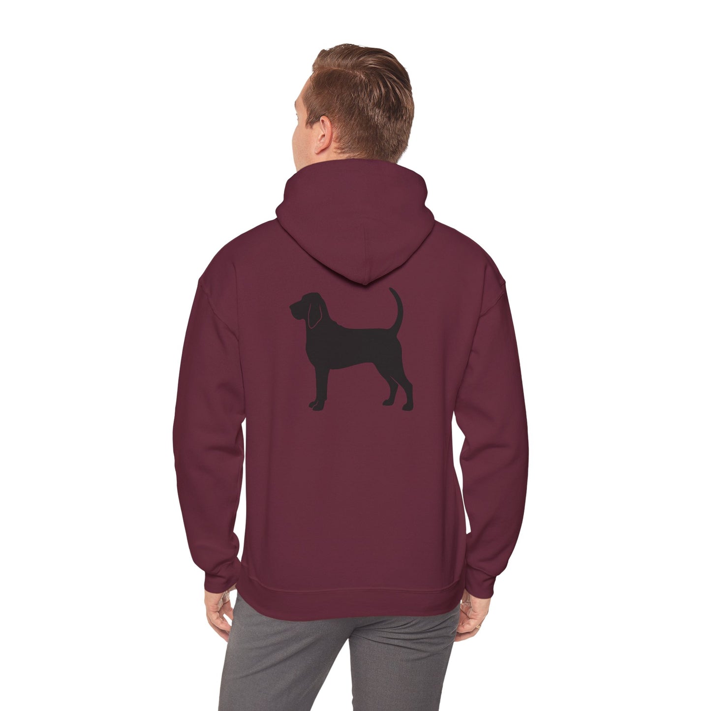 Bloodhound Silhouette Unisex Hoodie