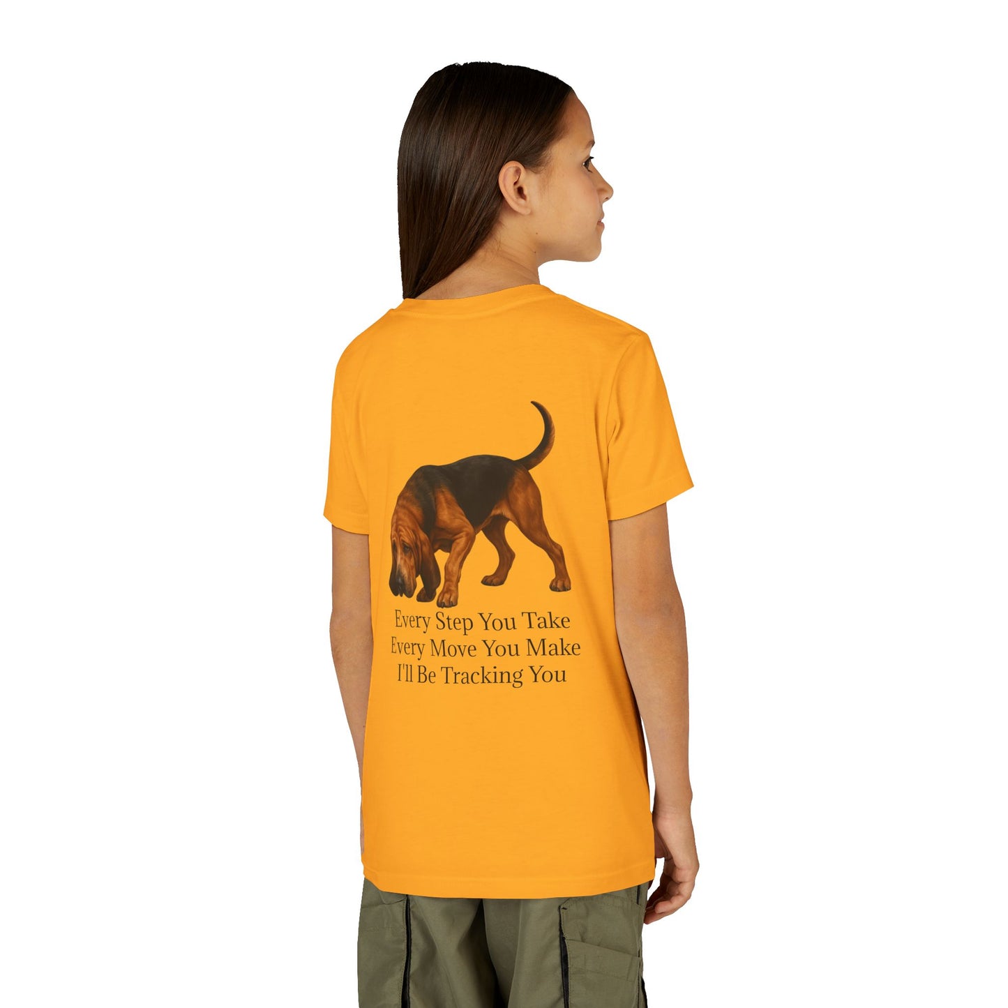 Tracking You Youth Unisex Short Sleeve Crewneck Tee