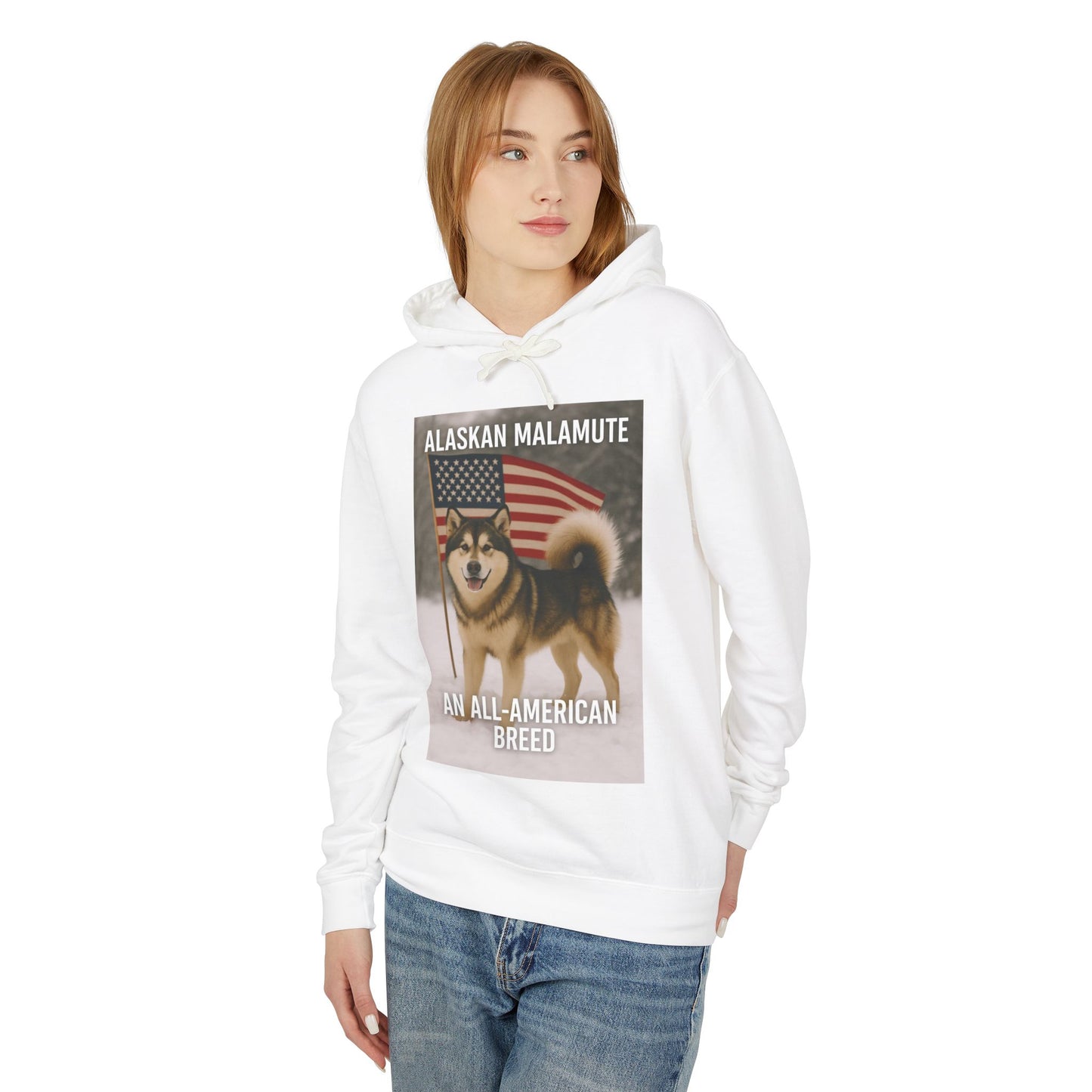 All-American Breed Unisex Lightweight Hoodie