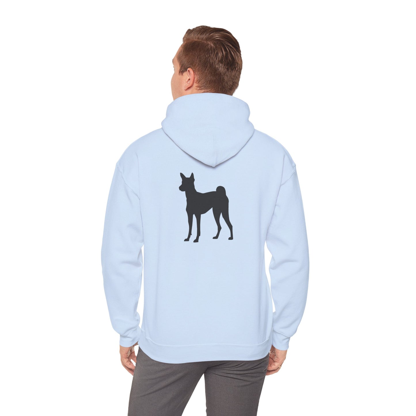 Basenji Silhouette Unisex Hoodie