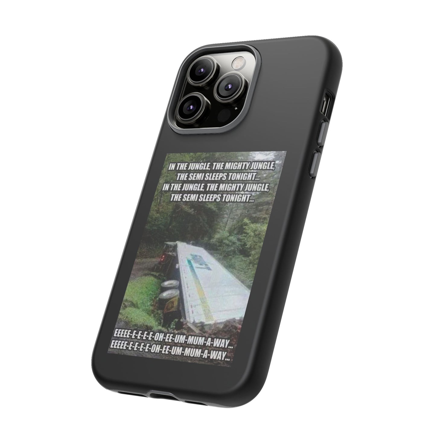Semi Sleeps iPhone Case
