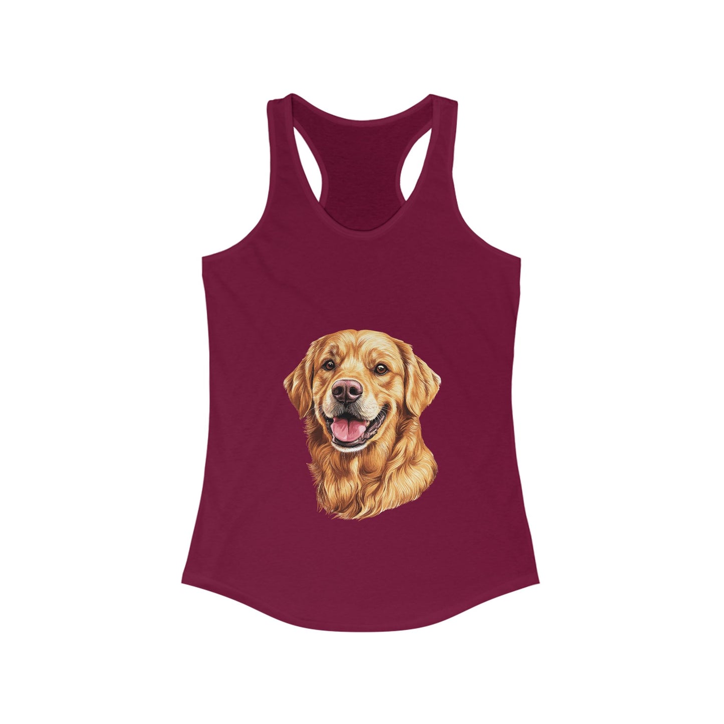 Golden Head Women's Racerback Tank