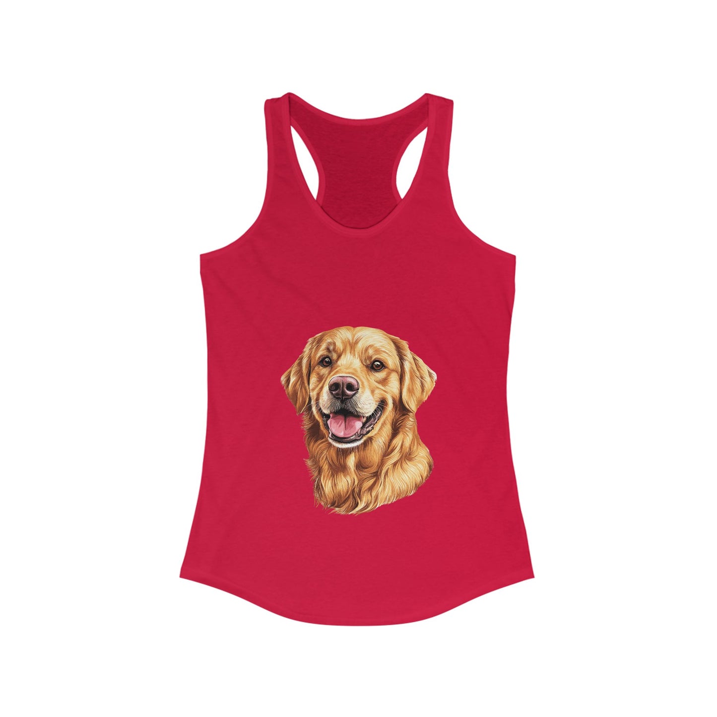 Golden Head Women's Racerback Tank