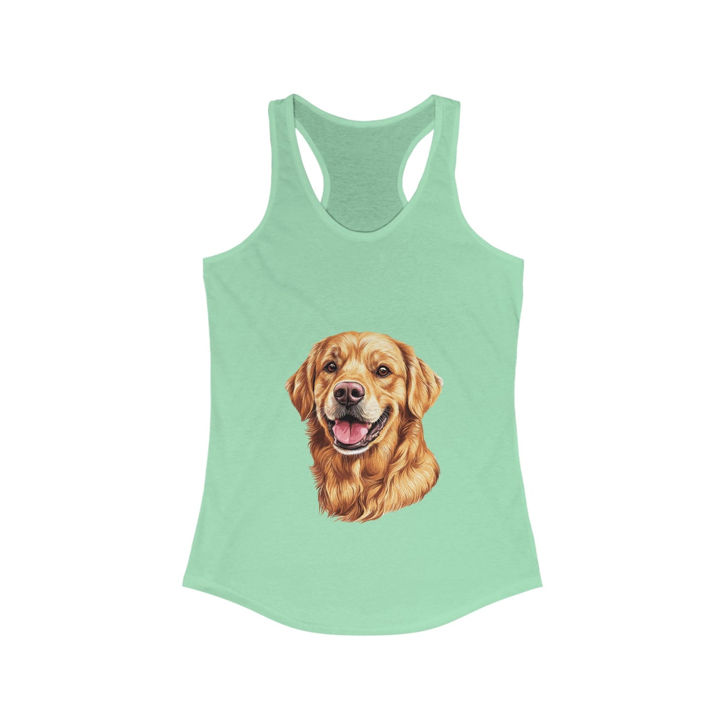 Golden Head Women's Racerback Tank