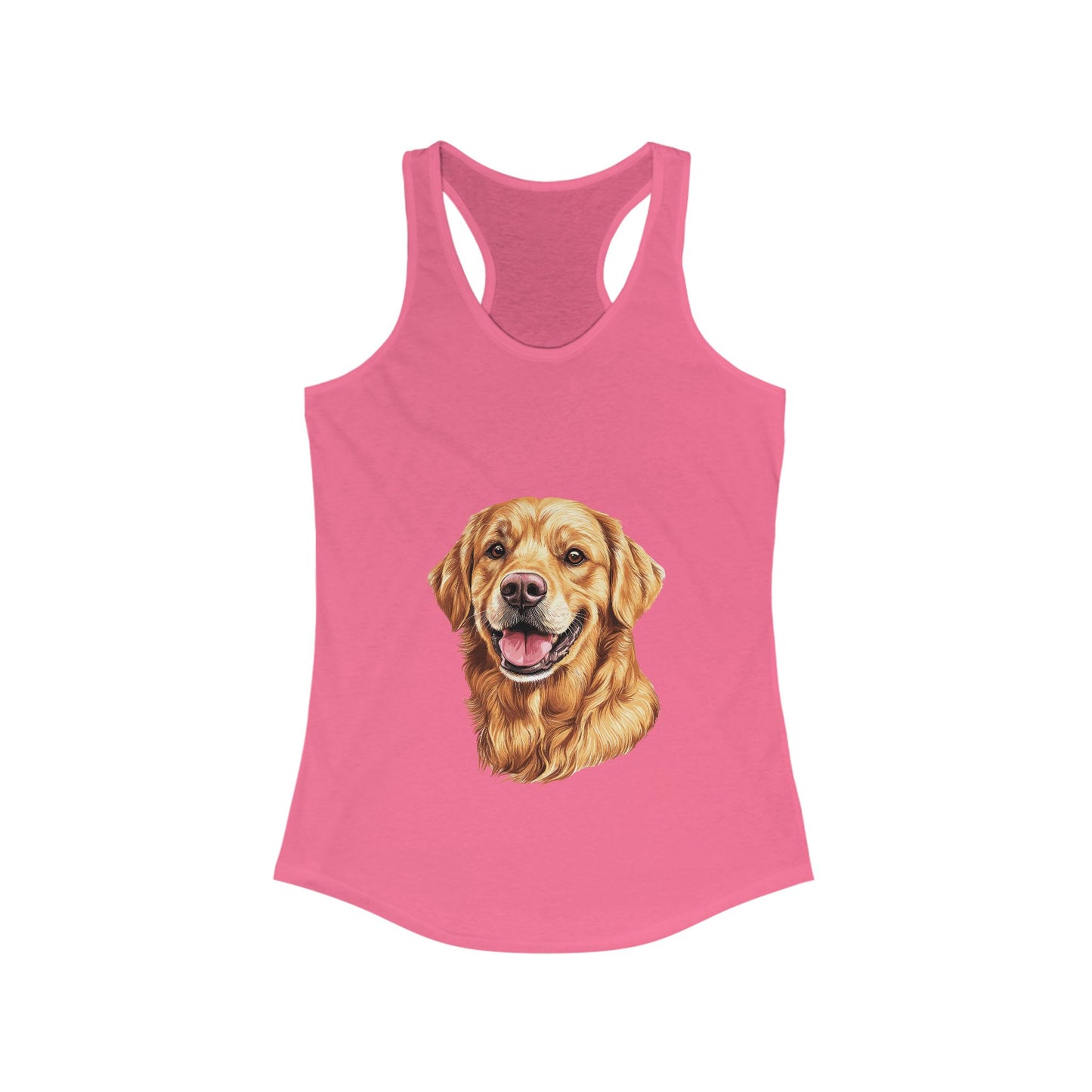 Golden Head Women's Racerback Tank