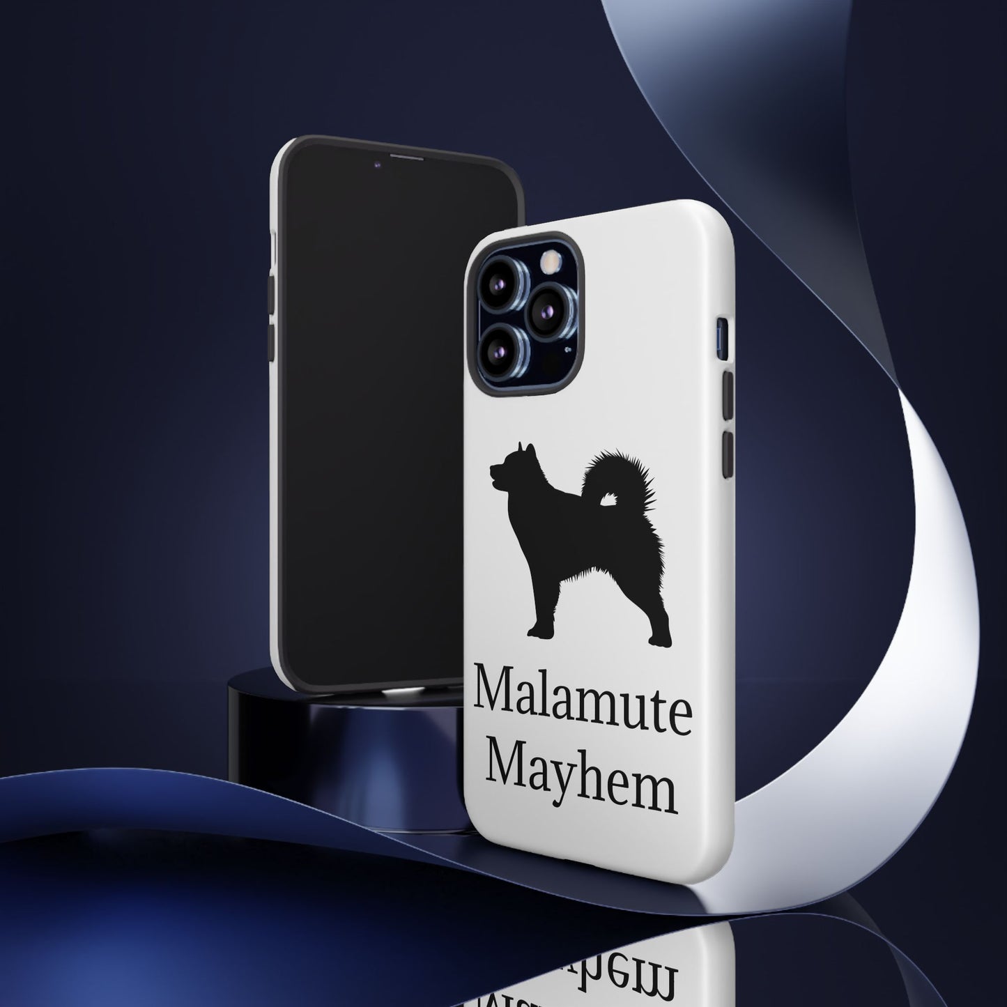 Malamute Mayhem iPhone Case
