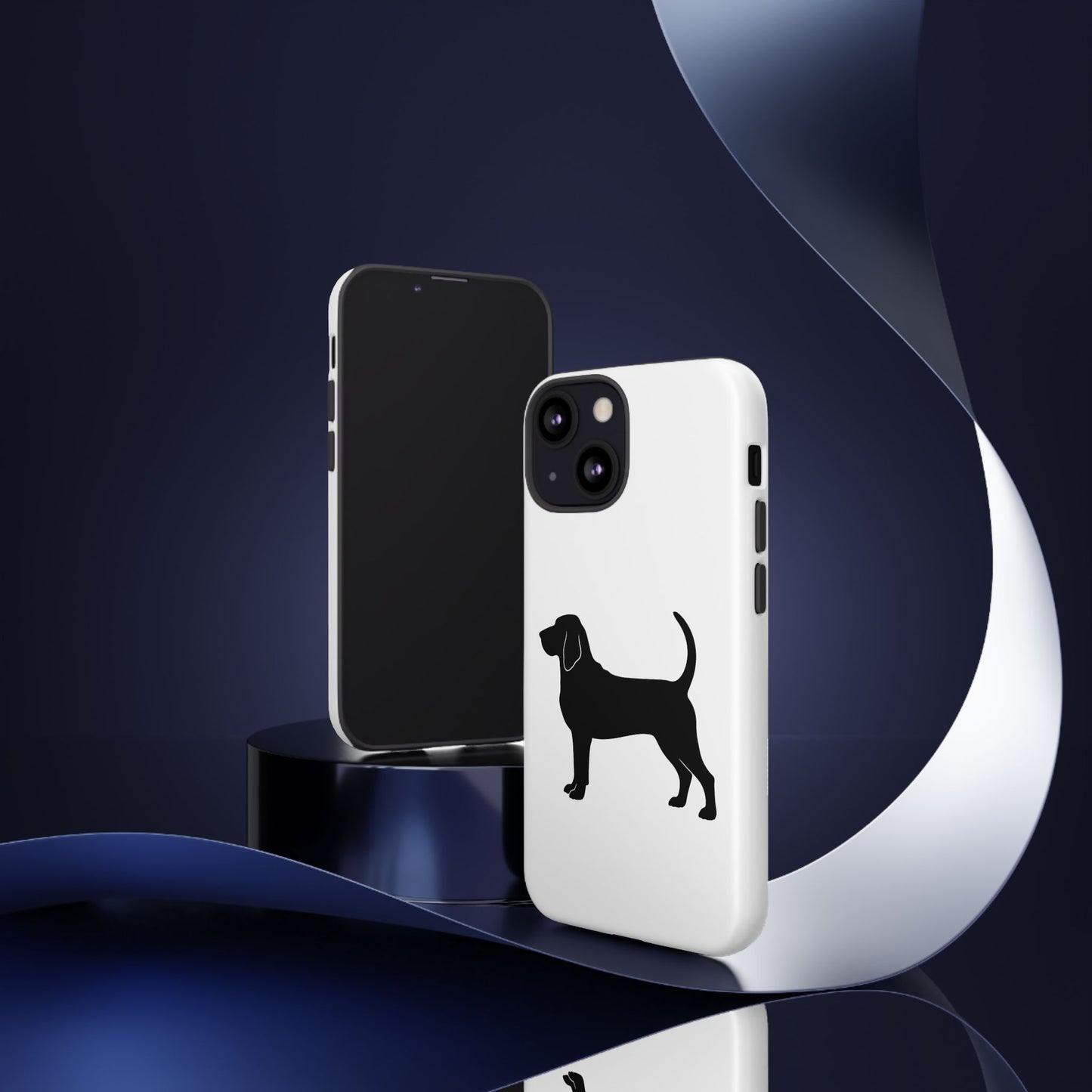 Bloodhound Silhouette iPhone Case