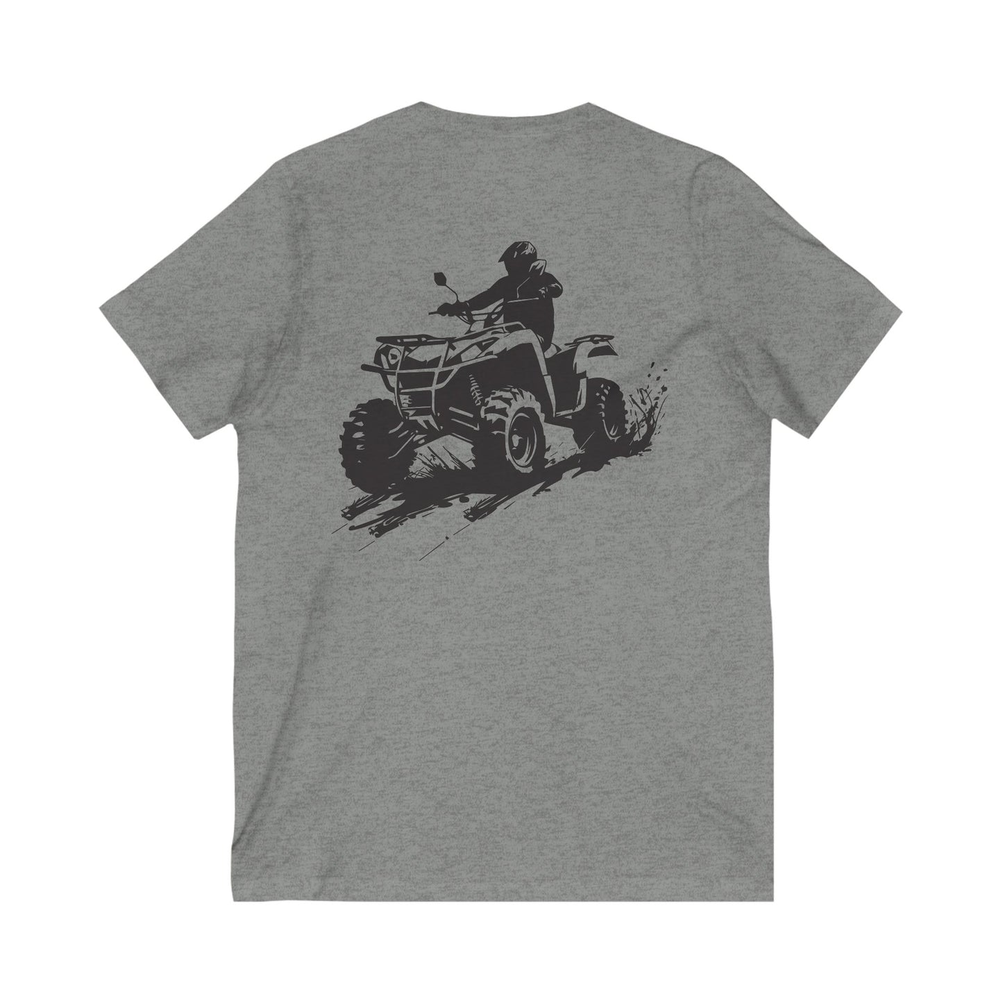 Slingin' Mud Quad Unisex Short Sleeve V-Neck Tee
