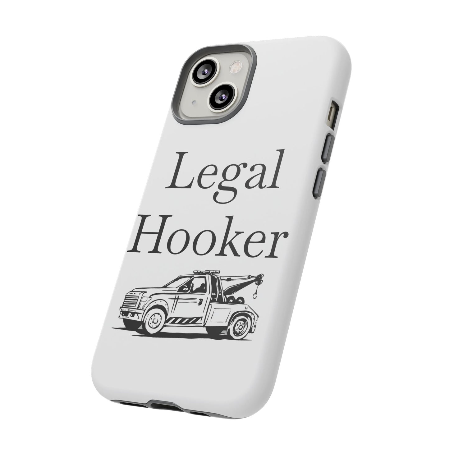 Legal H**ker Wheel Lift Tow Truck iPhone Case