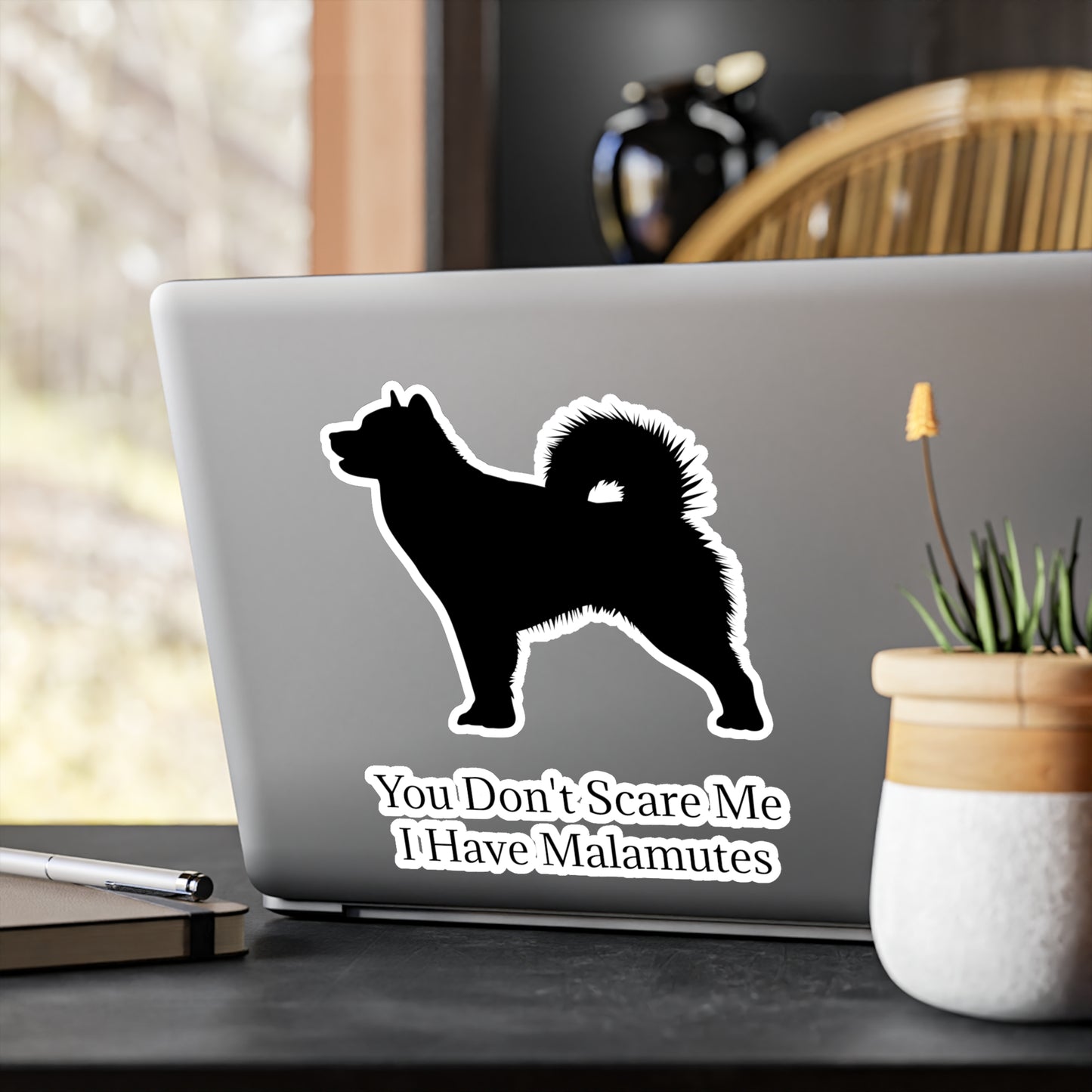 You Don't Scare Me Vinyl Decal