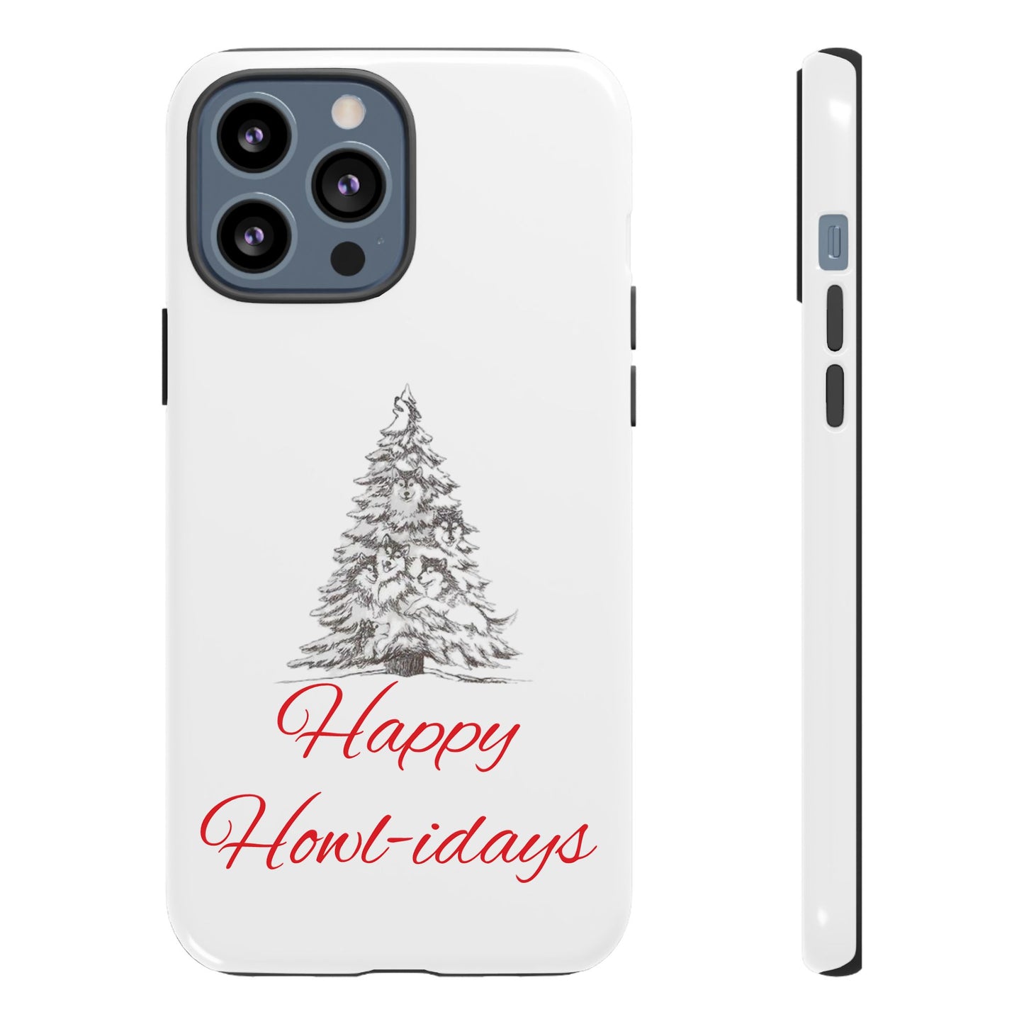 Happy Howl-idays iPhone Case
