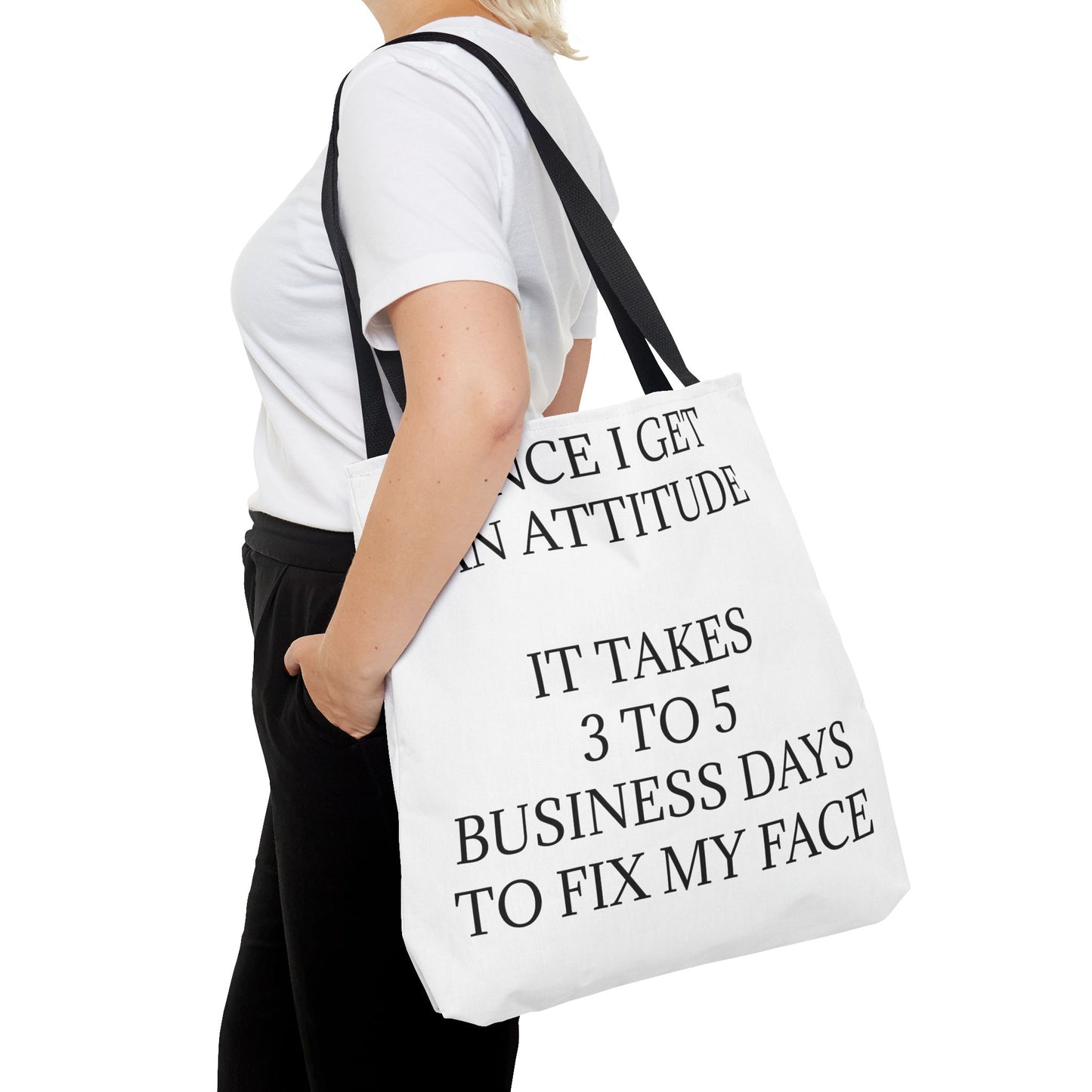 Fix My Face Tote Bag
