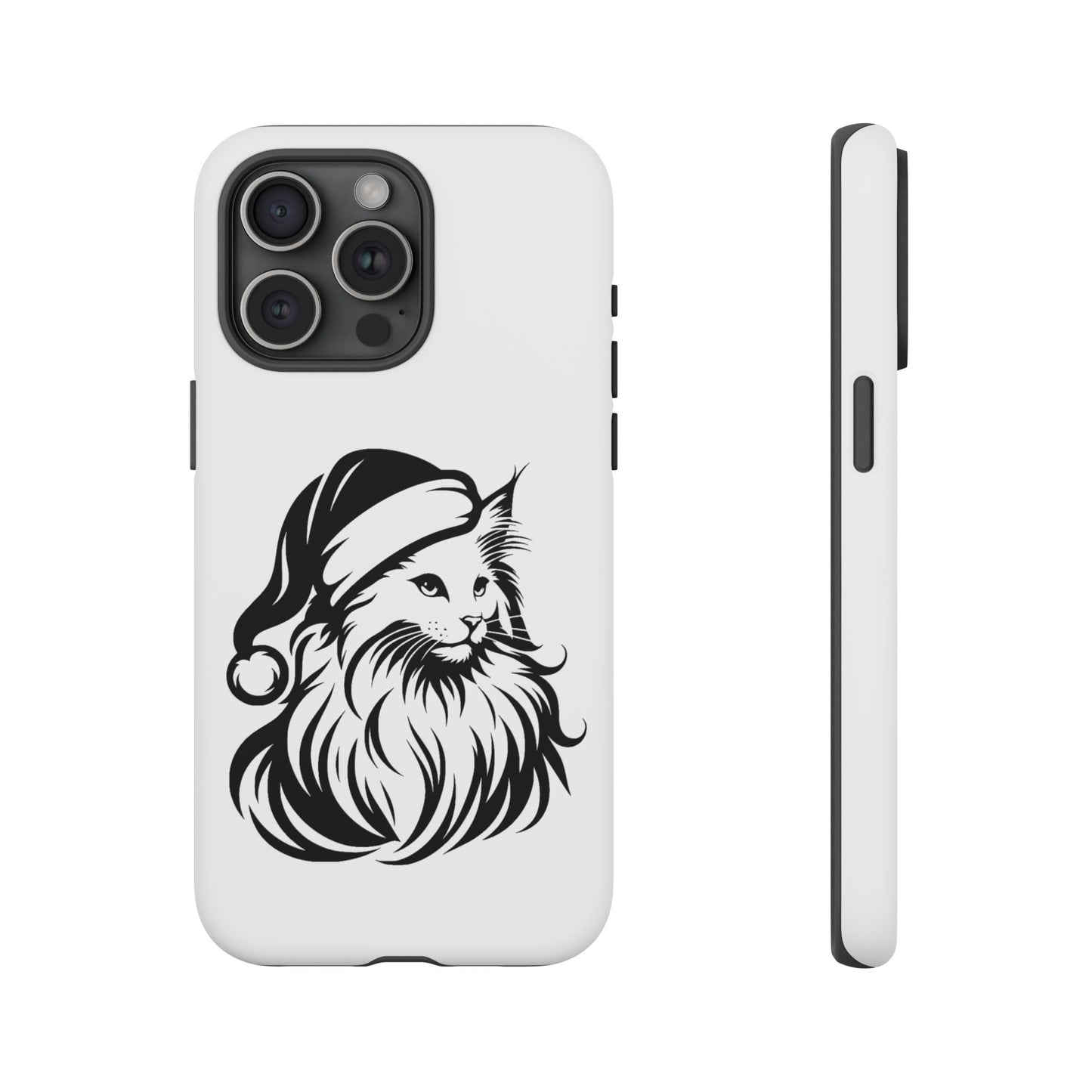 Santa Paws Cat iPhone Case